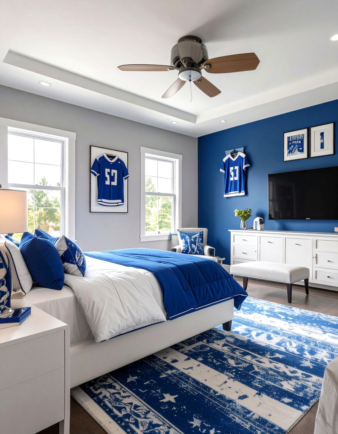 A Sports Fanatics Ultimate Bedroom - 30 18 year old boy bedroom ideas