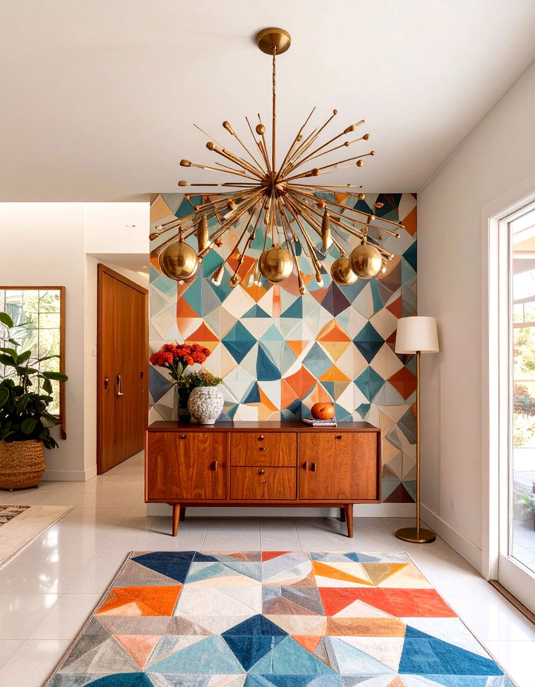 A Sputnik Inspired Foyer Chandelier - 30 foyer chandelier ideas