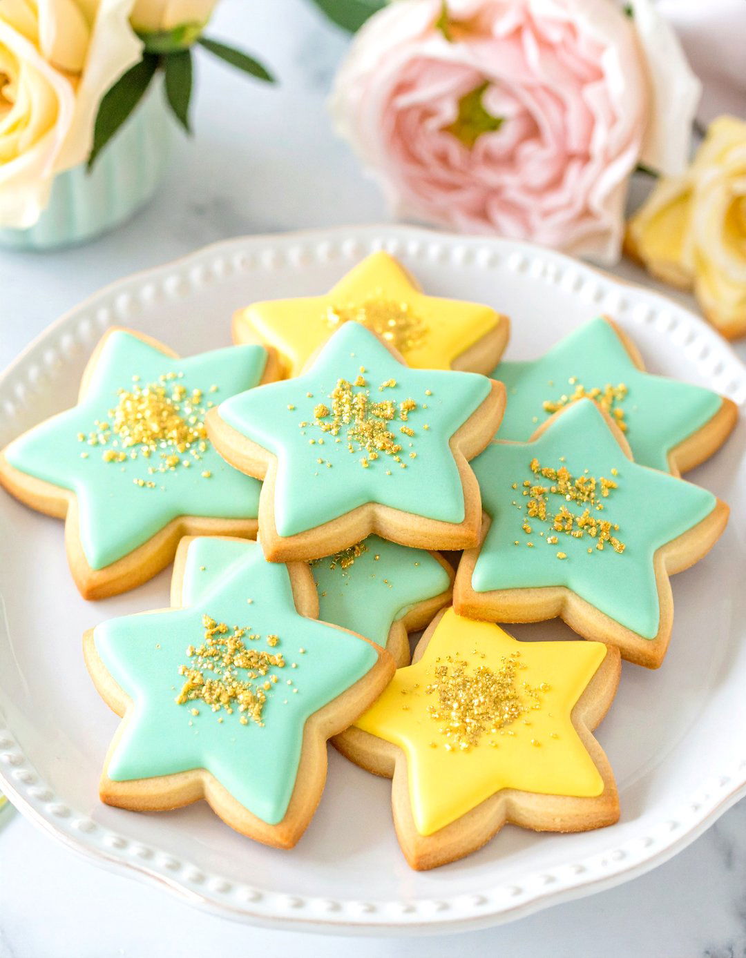 A Star is Born Sugar Cookies - 30 cute baby baby shower food ideas
