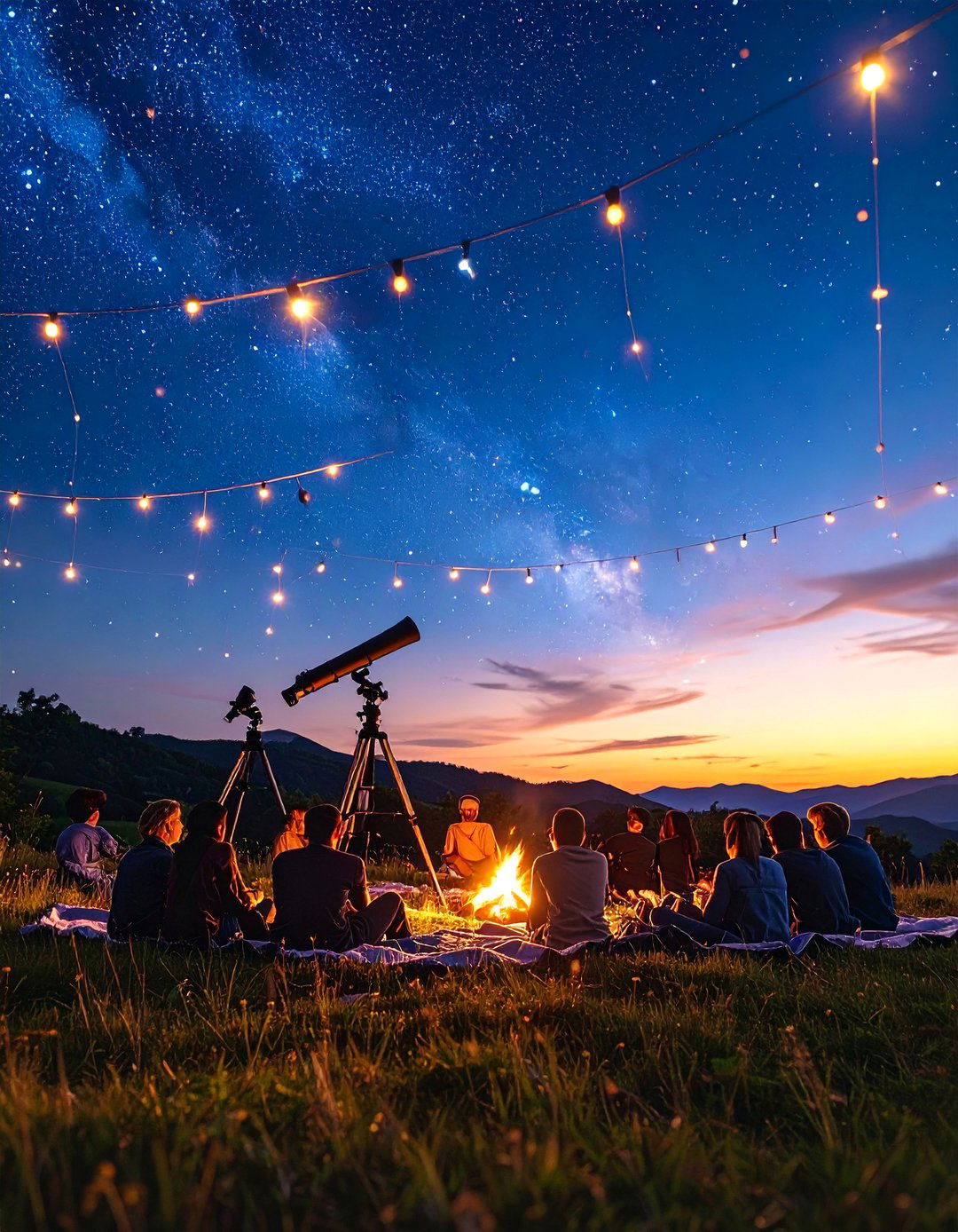 A Stargazing Celestial Celebration - 30 backyard birthday party ideas