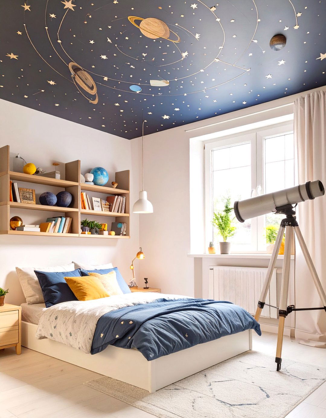 A Starry Night Observatory Room - 30 girl room decor ideas