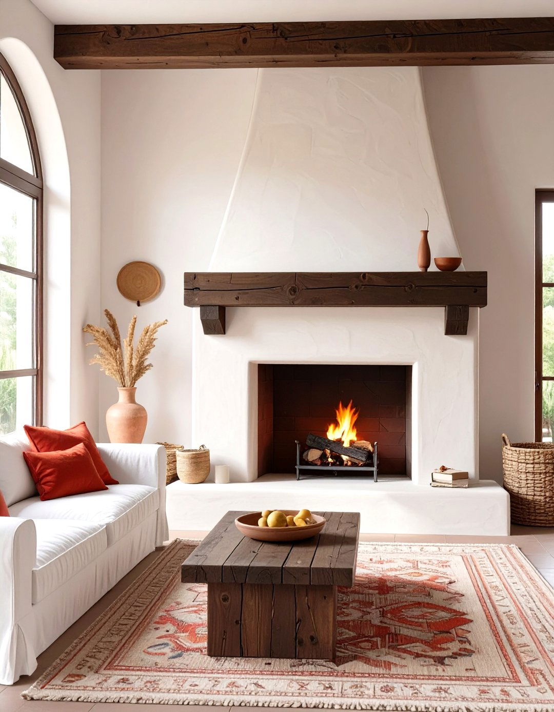 A Statement Fireplace - 30 spanish interior design ideas