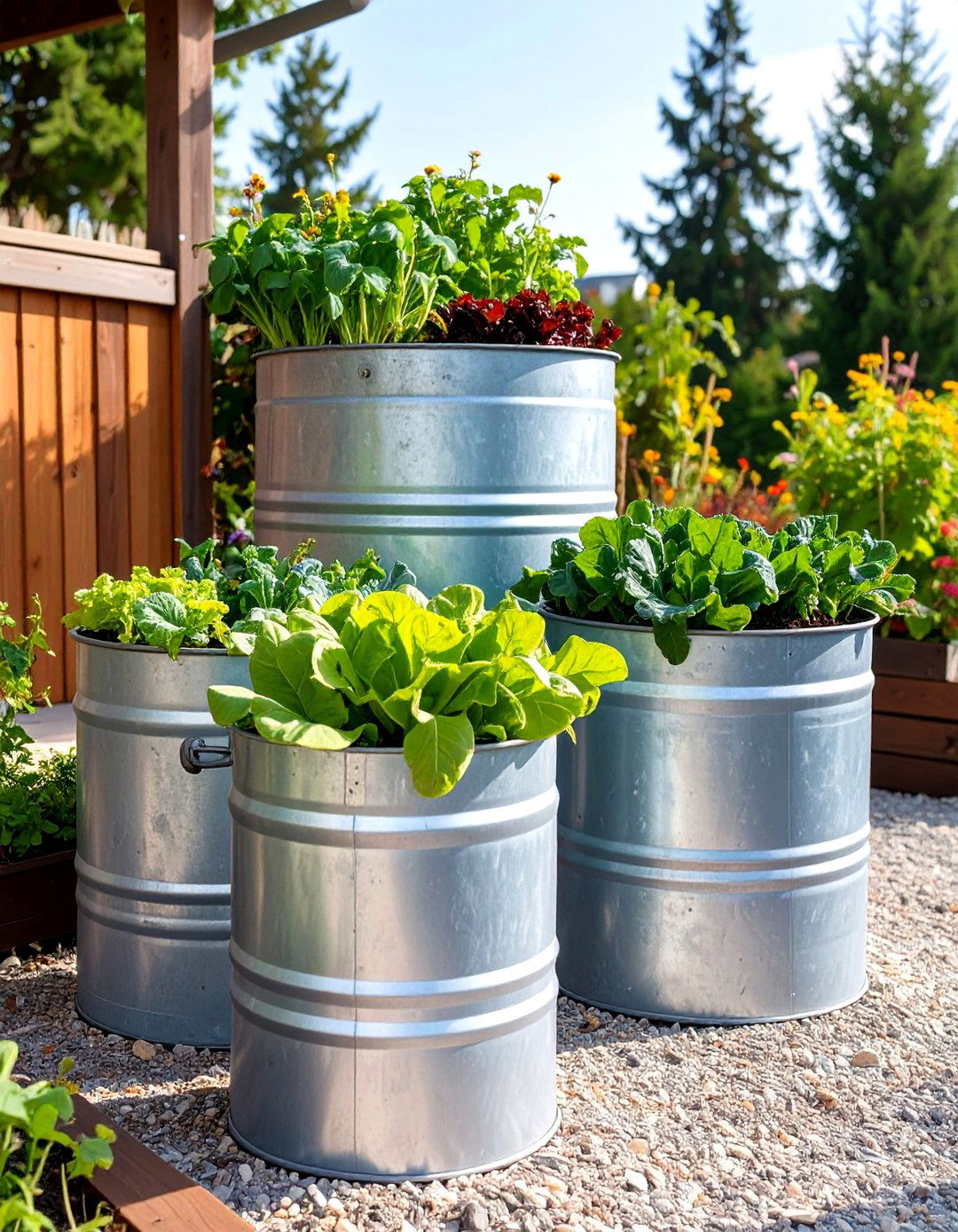 A Stock Tank Vegetable Garden - 30 backyard vegetable garden ideas
