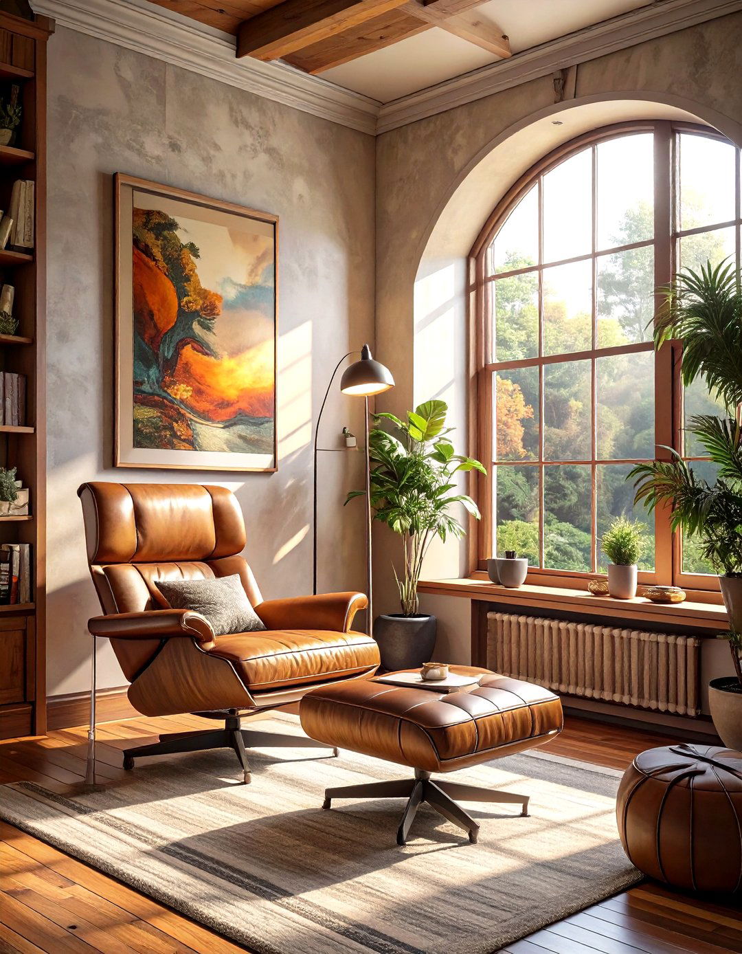 A Sun Drenched Reading Nook - 30 mid century interior design ideas