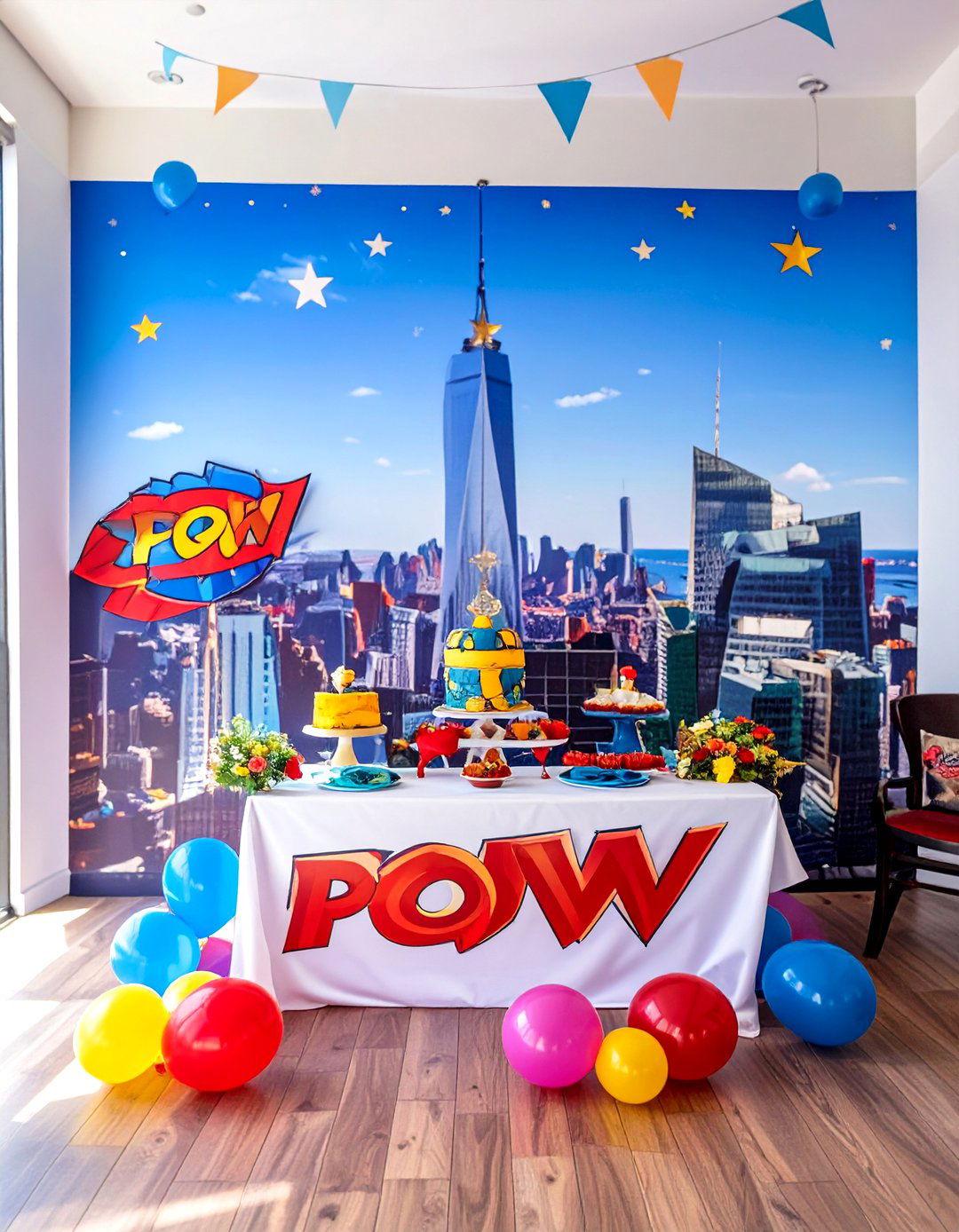 A Superhero Themed Baby Shower - 30 baby boy baby shower ideas