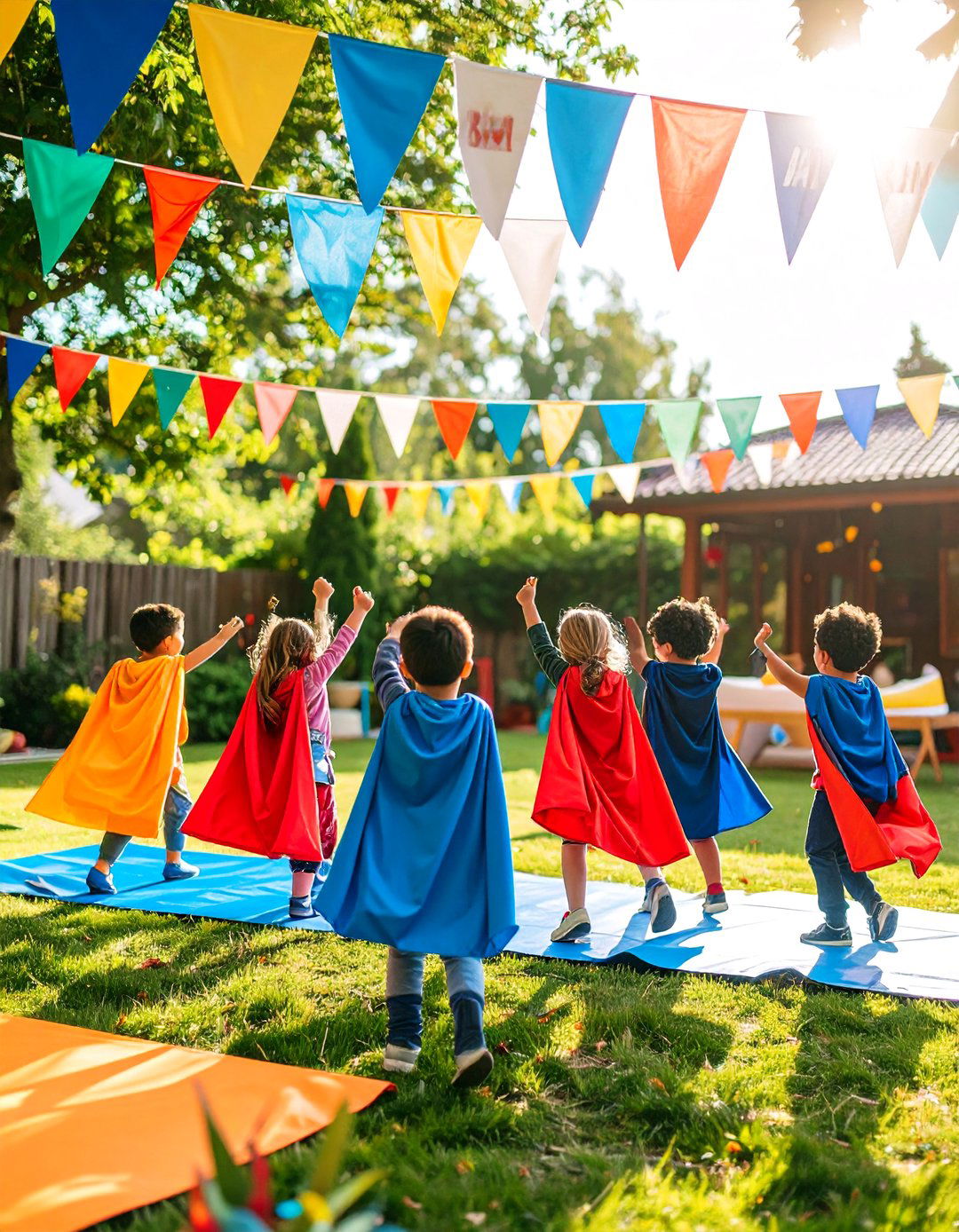 A Superhero Training Academy - 30 backyard birthday party ideas