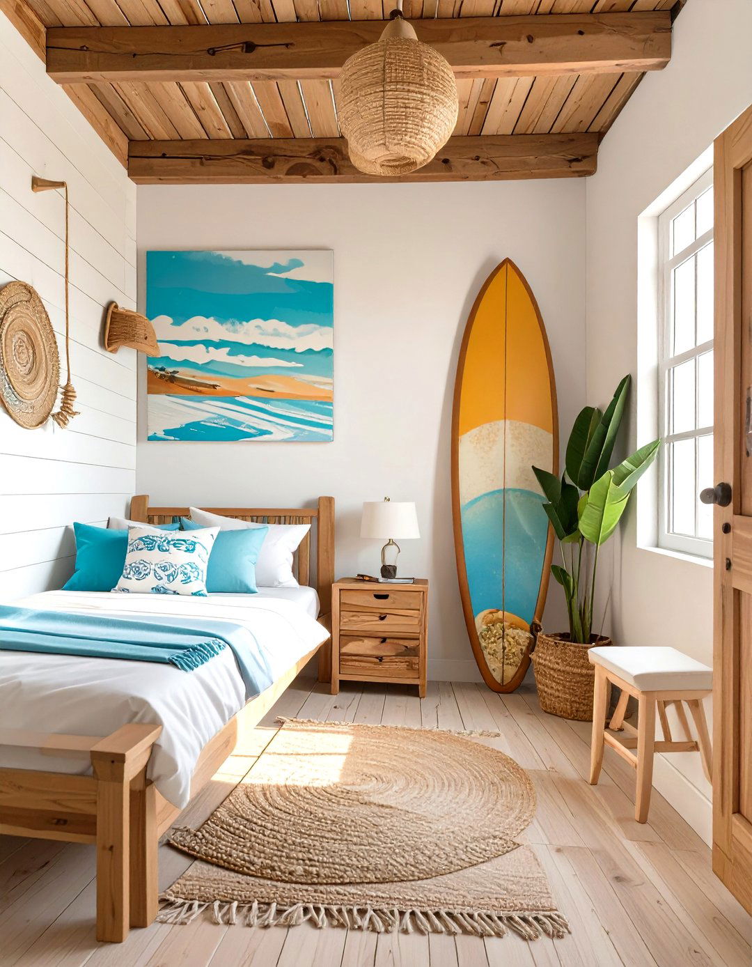 A Surfer Shack Dorm Room - 30 dorm room decorating ideas