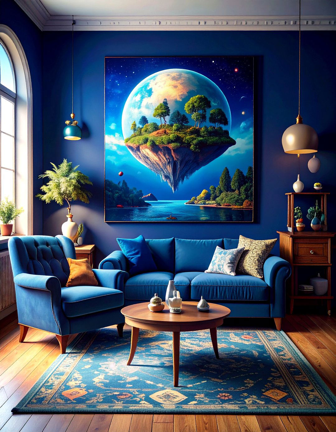 A Surreal and Dreamlike Escape - 30 living room art ideas