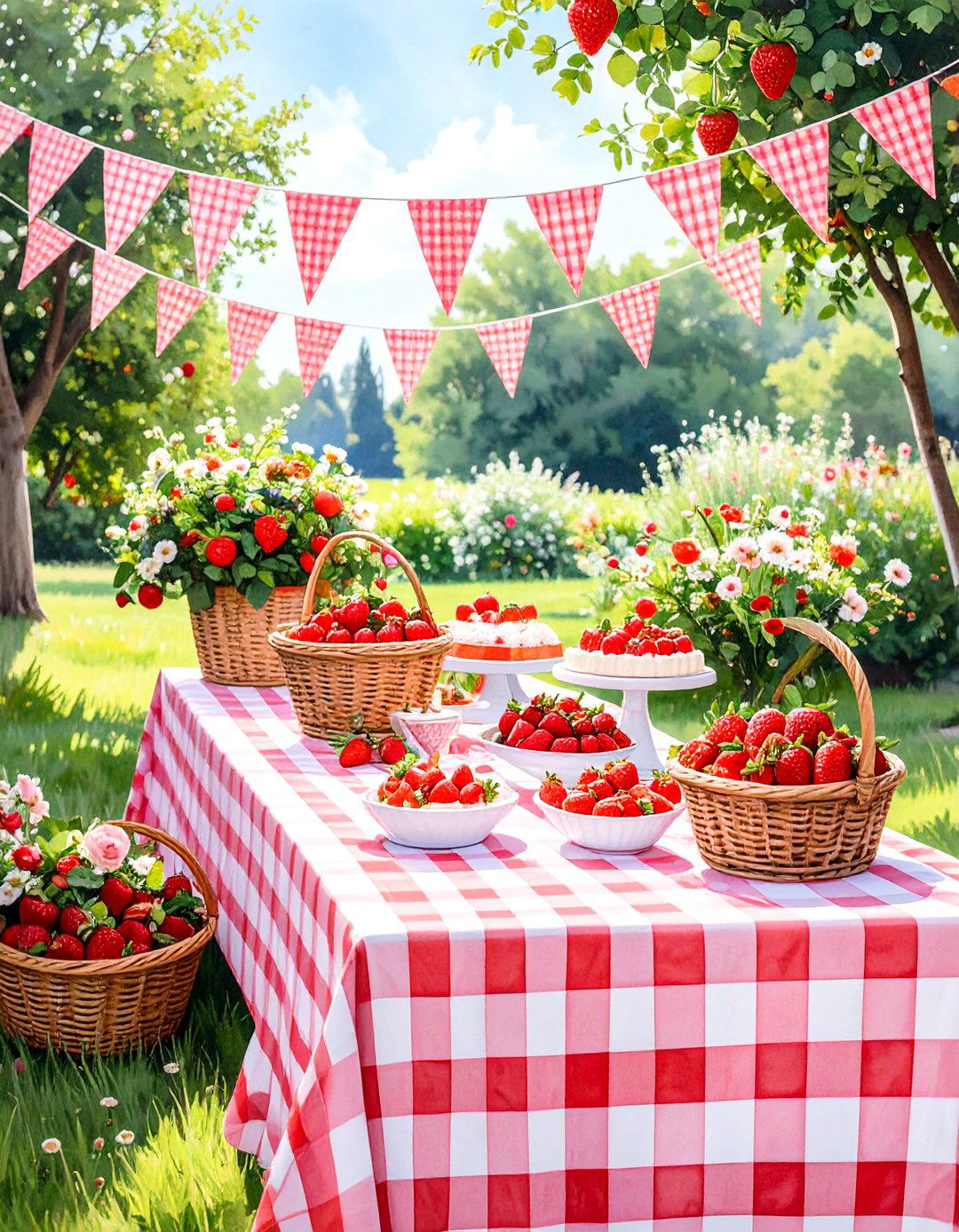 A Sweet Berry Sweet Strawberry Theme - 30 baby girl baby shower ideas