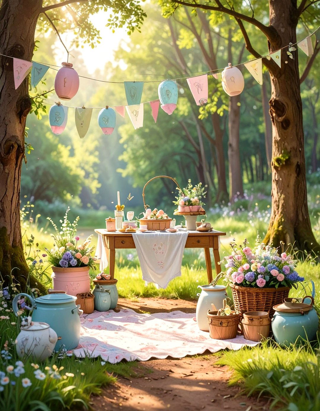 A Sweet Winnie the Pooh Adventure - 30 outdoor baby shower ideas