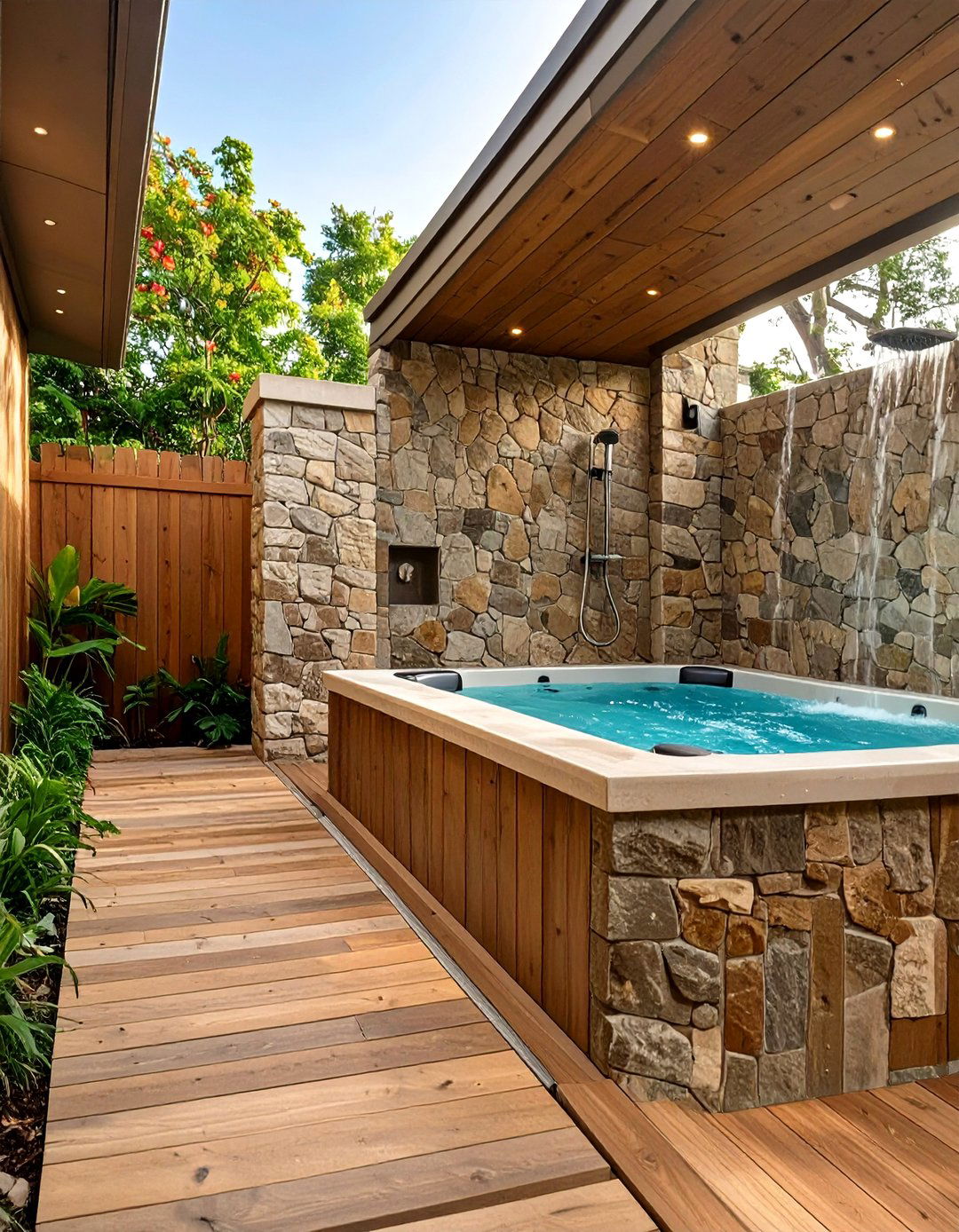 30 Above Ground Swim Spa Landscaping Ideas for You We Love Home Blog — free download