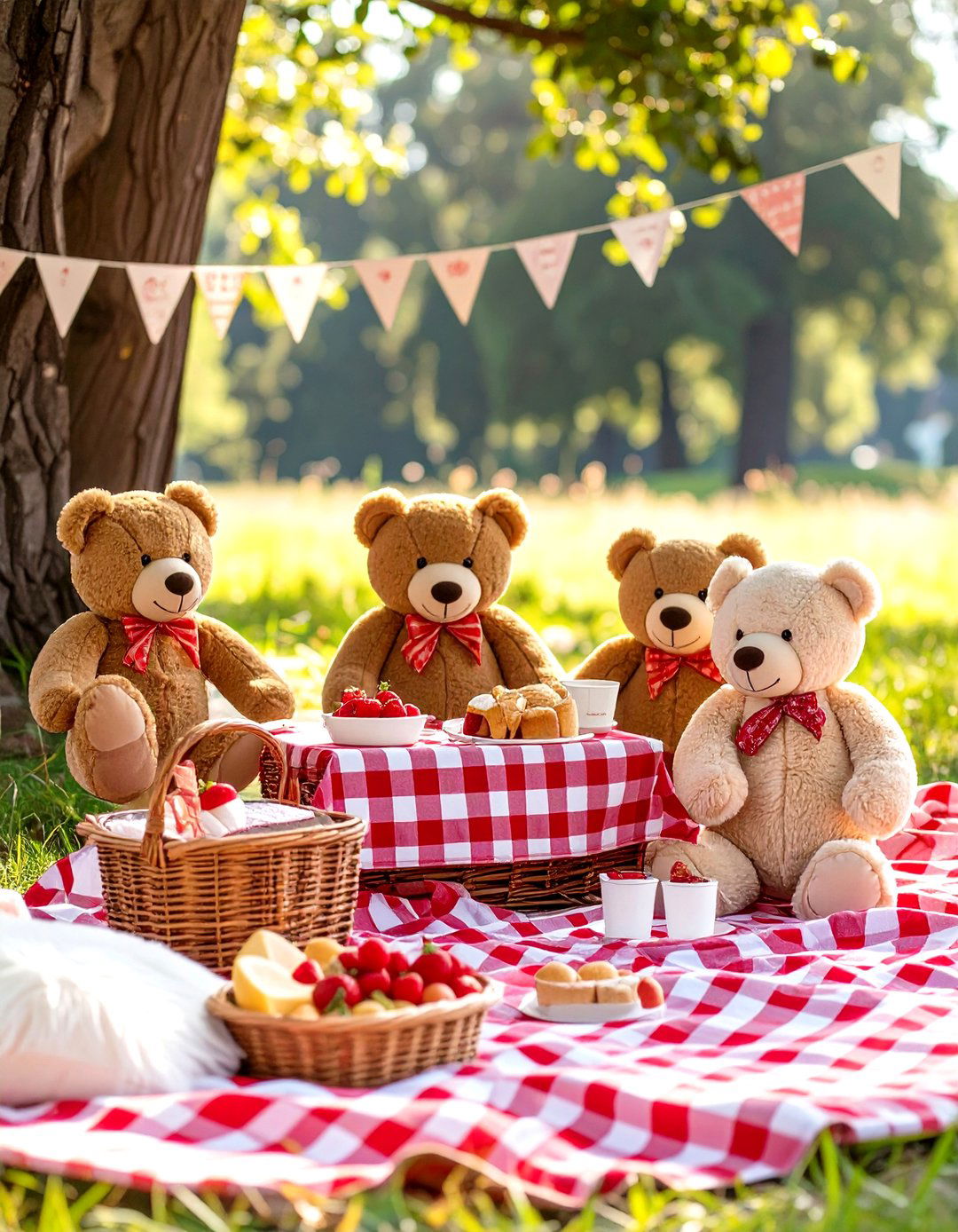 A Teddy Bear Picnic Celebration - 30 girl baby shower ideas