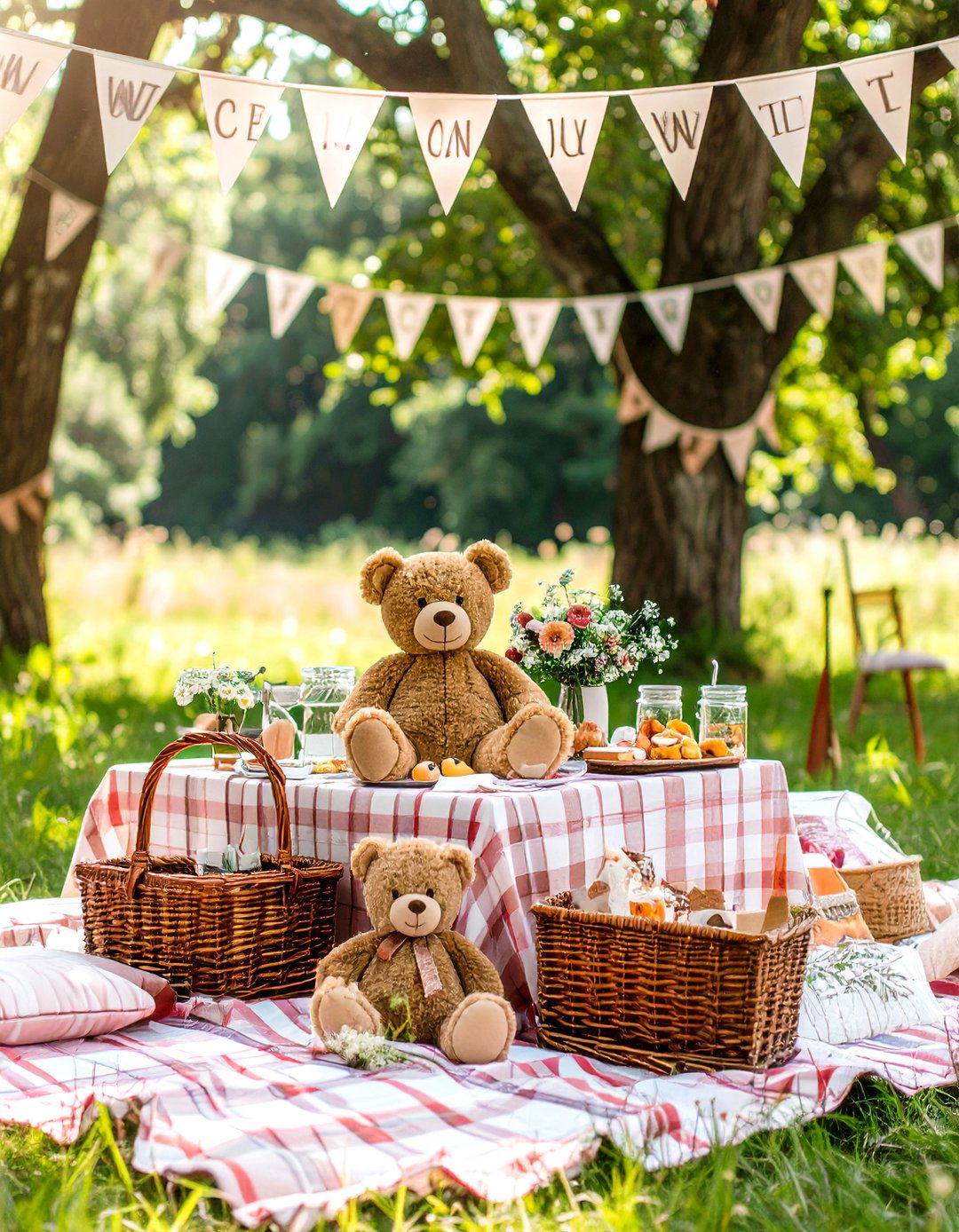 A Teddy Bear Picnic Gathering - 30 baby shower ideas for girls