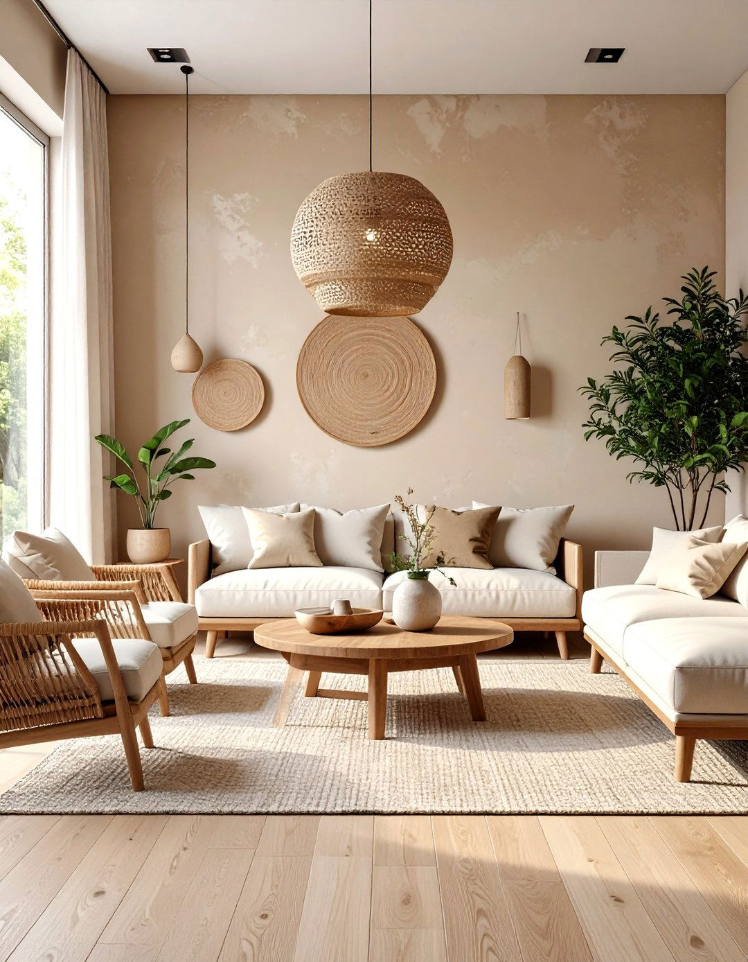 A Textured Paint or Plaster Wall - 30 accent wall ideas living room