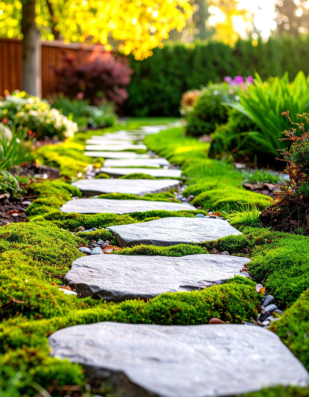 A Themed Garden Pathway - 30 outdoor space ideas