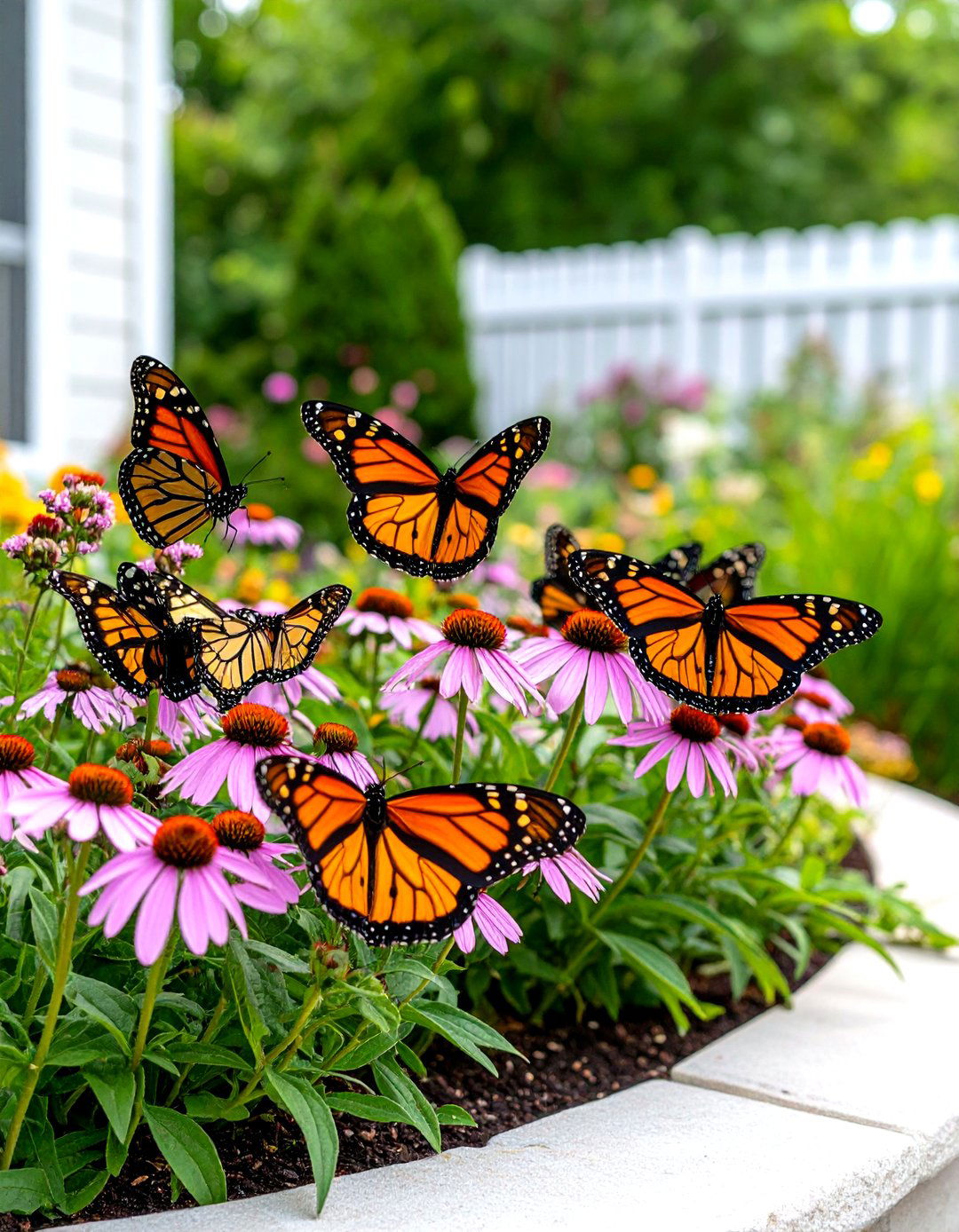 A Themed Garden for Attracting Butterflies - 30 residential landscape design ideas