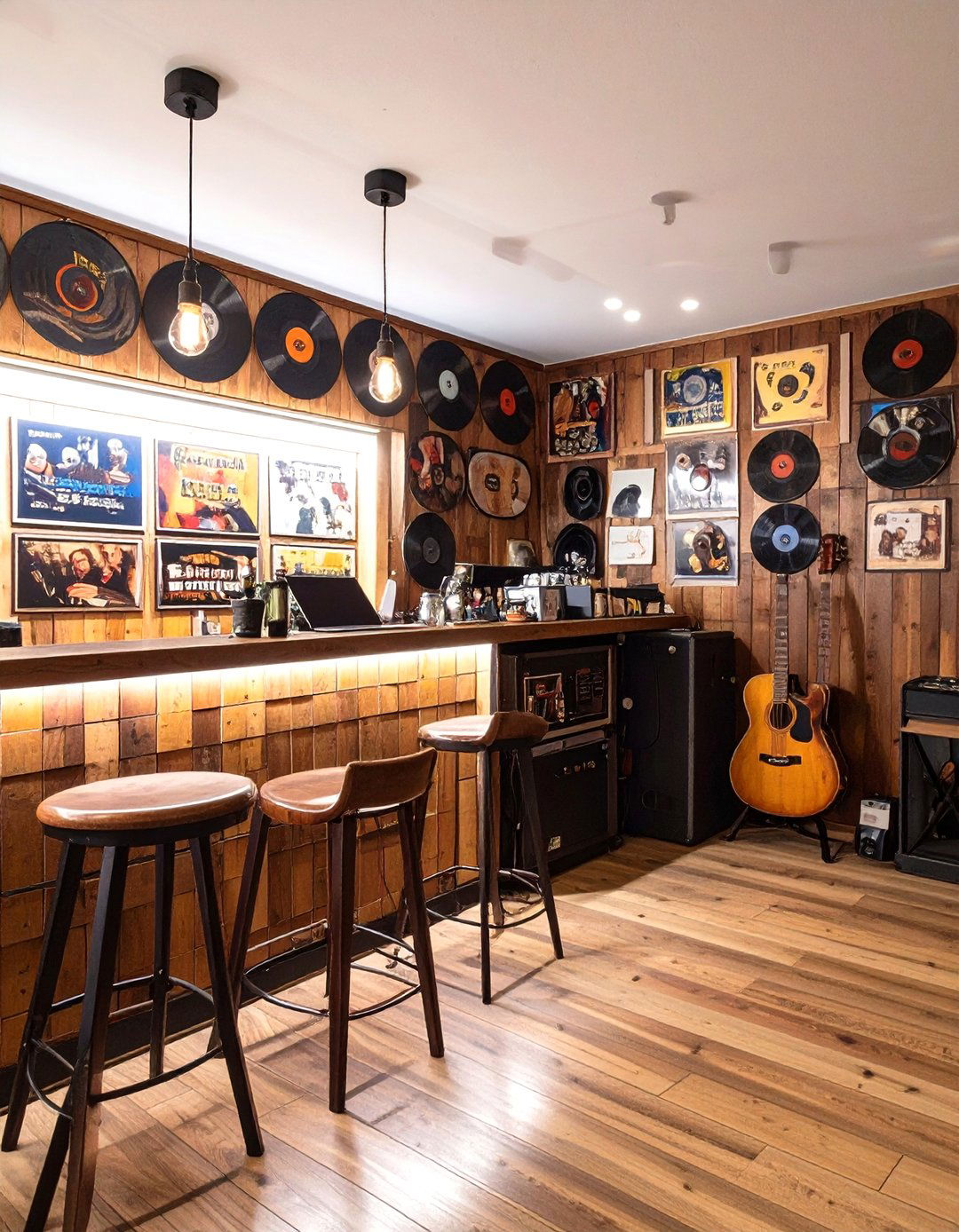 A Themed Hobby Basement Bar - 30 bar ideas for basement