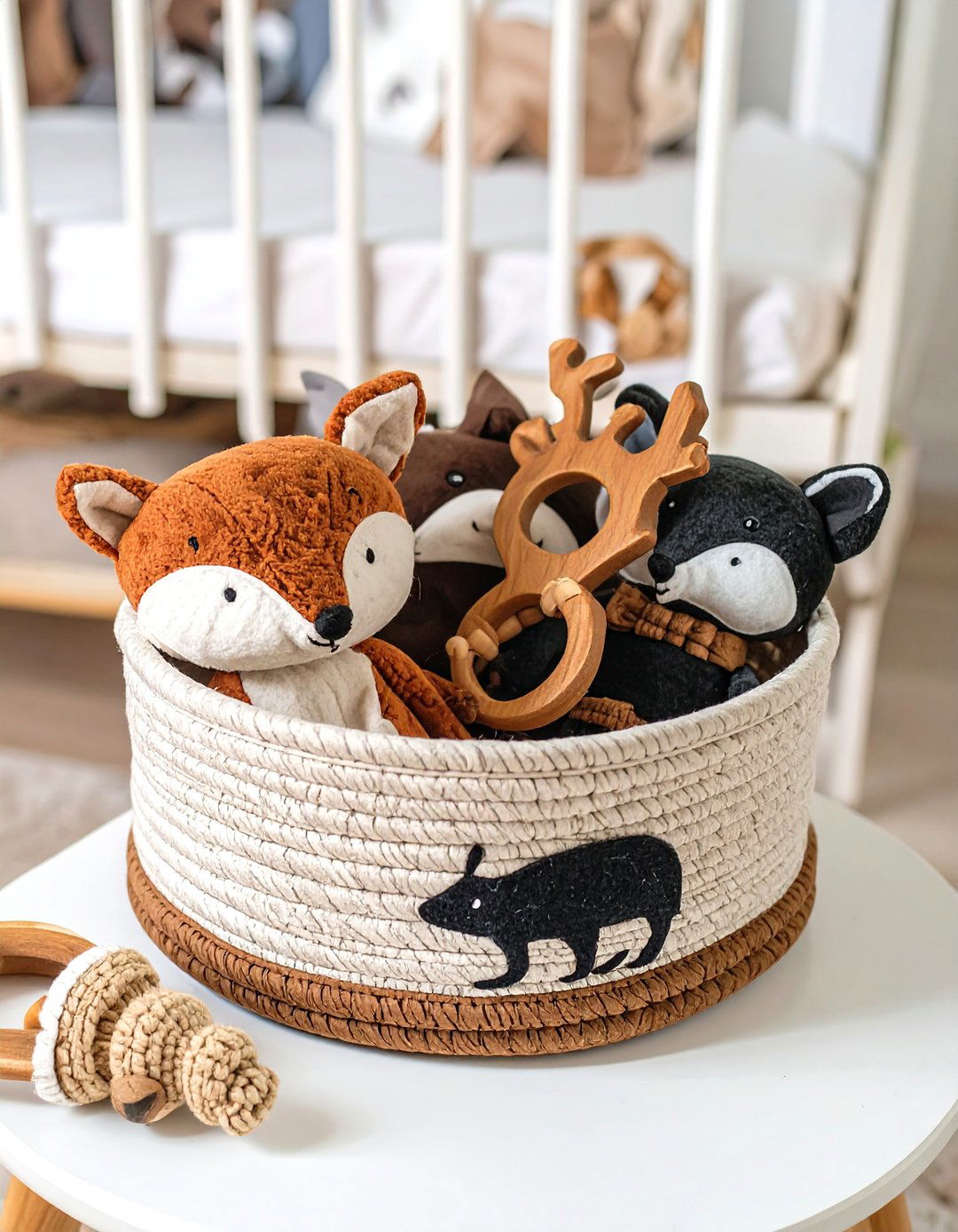 A Themed Sensory Toy Basket - 30 baby shower presents ideas uk girl