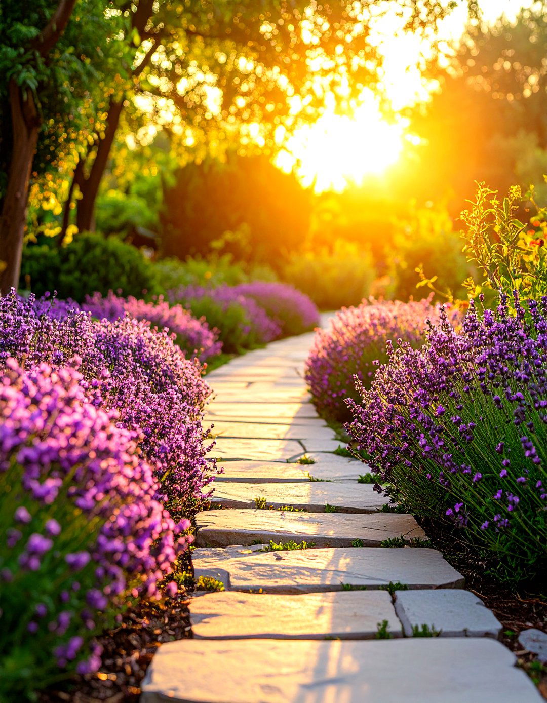 A Thyme Scented Crevice Garden Pathway - 30 garden pathway ideas
