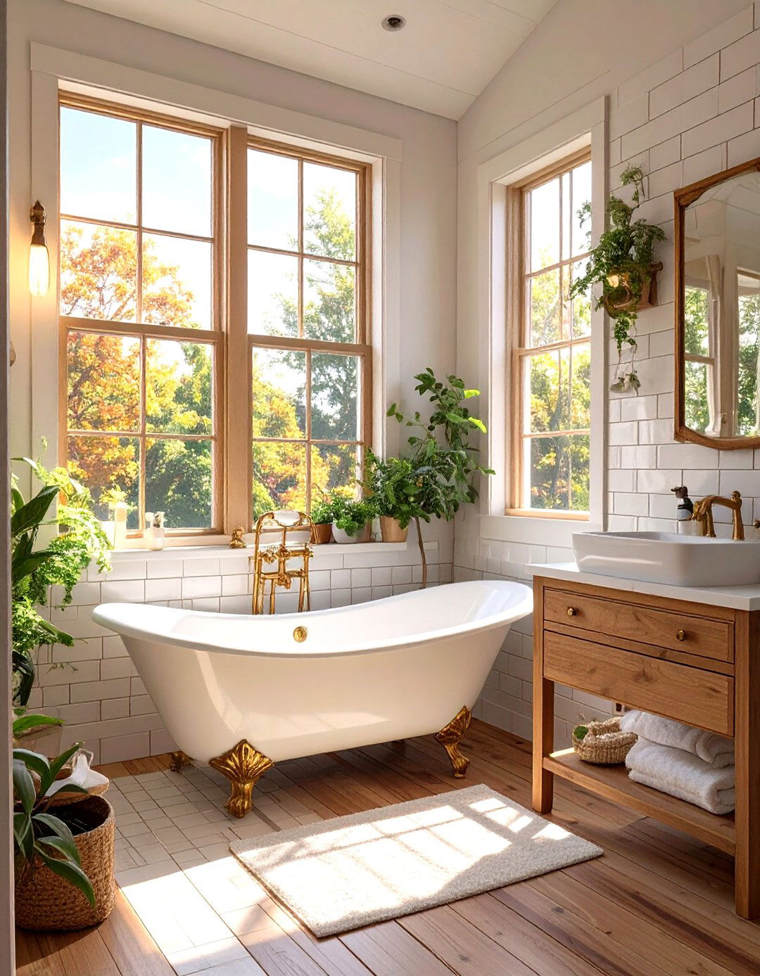 A Tiny Home with a Clawfoot Bathtub - 30 tiny home design ideas
