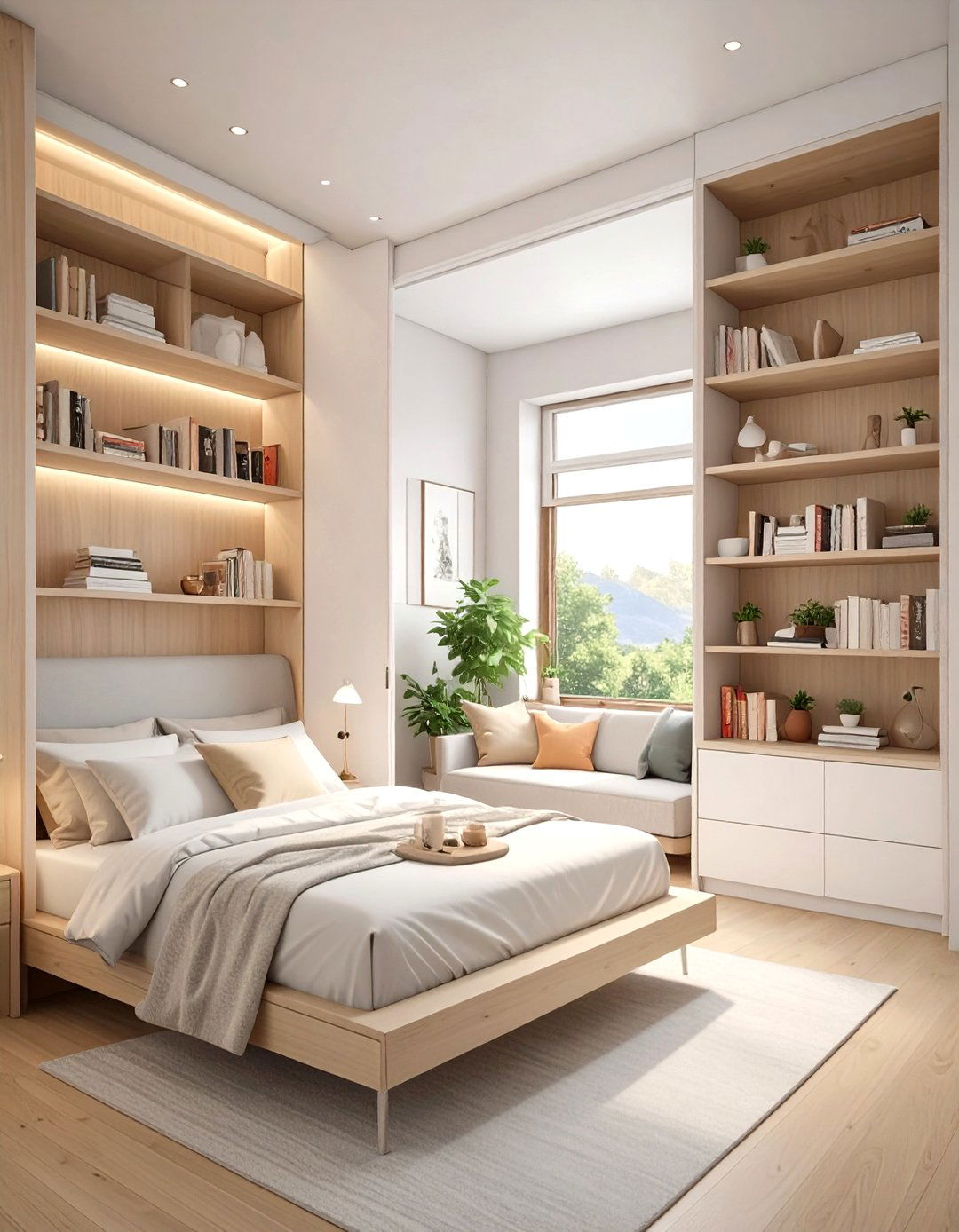 A Tiny Home with a Murphy Bed - 30 tiny home design ideas