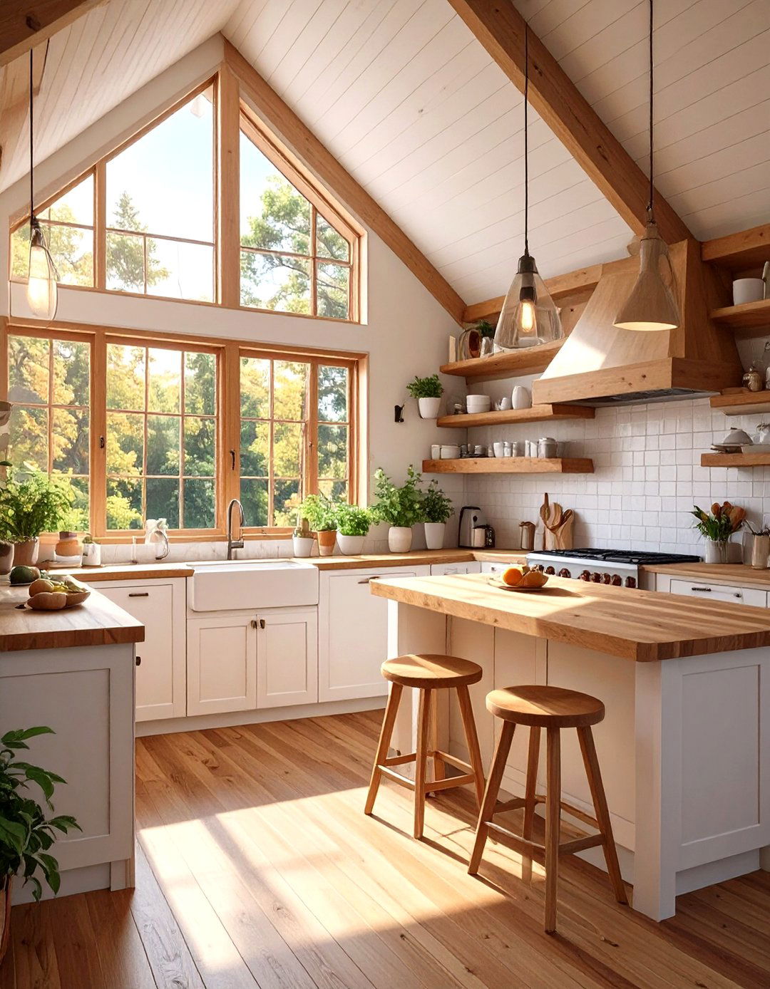 A Tiny Home with a U Shaped Kitchen - 30 tiny home design ideas
