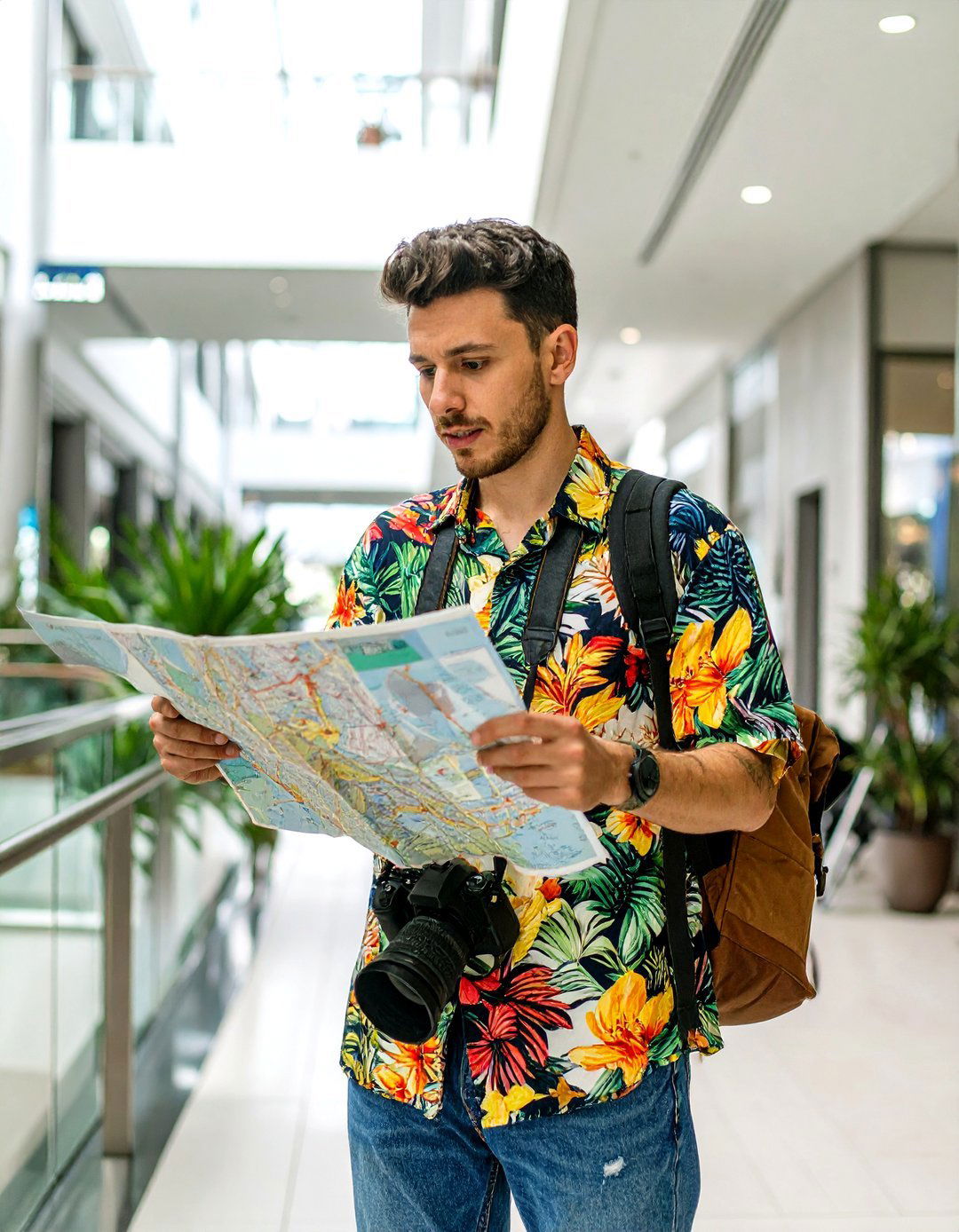 A Tourist Costume - 30 office halloween costume ideas