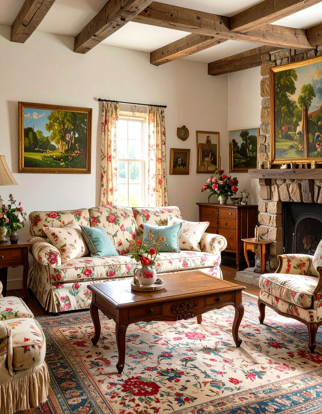 A Traditional English Countryside Look - 30 harmony in interior design ideas