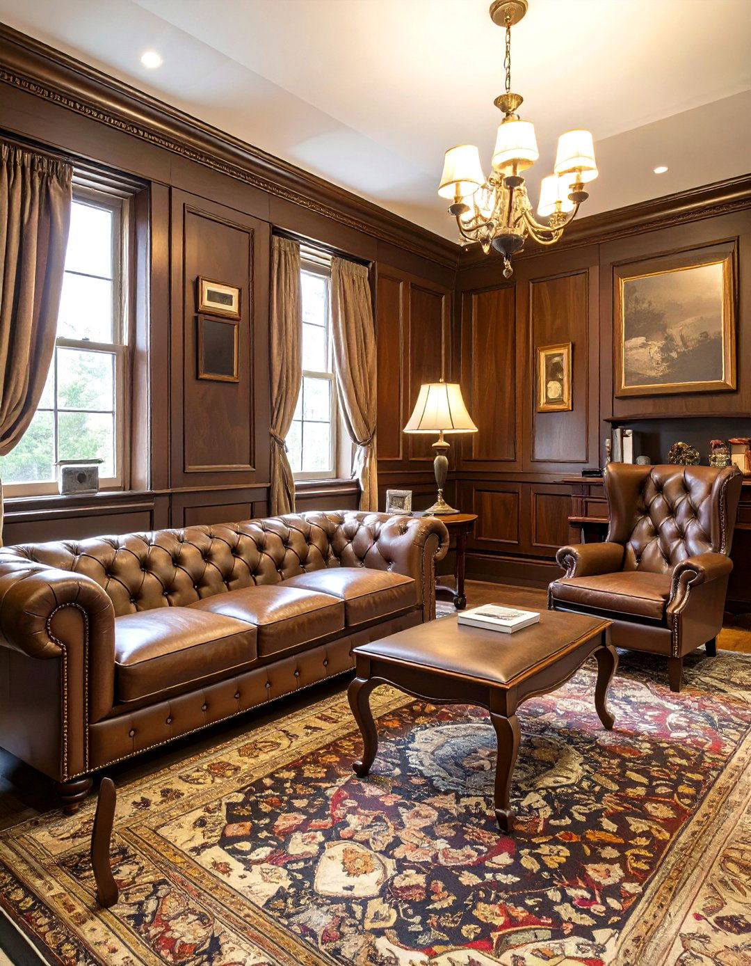 A Traditional Gentlemans Den - 30 den ideas