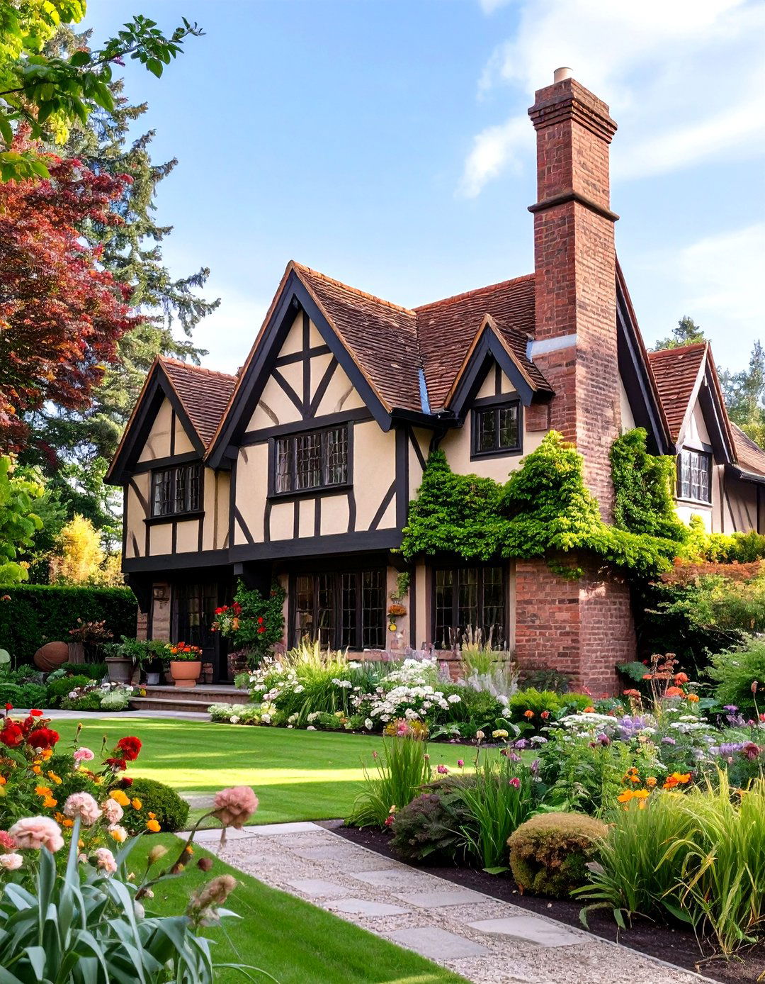 A Traditional Tudor Style House Plan - 30 home design plans ideas