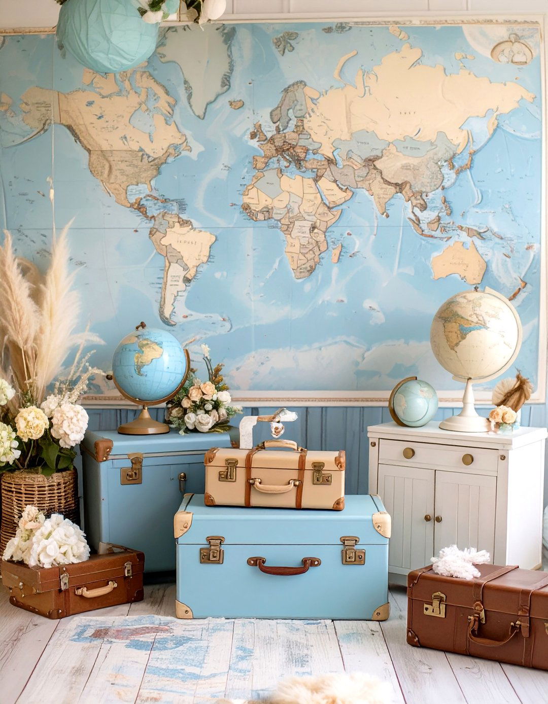 A Travel Themed Baby Shower - 30 baby shower decoration ideas