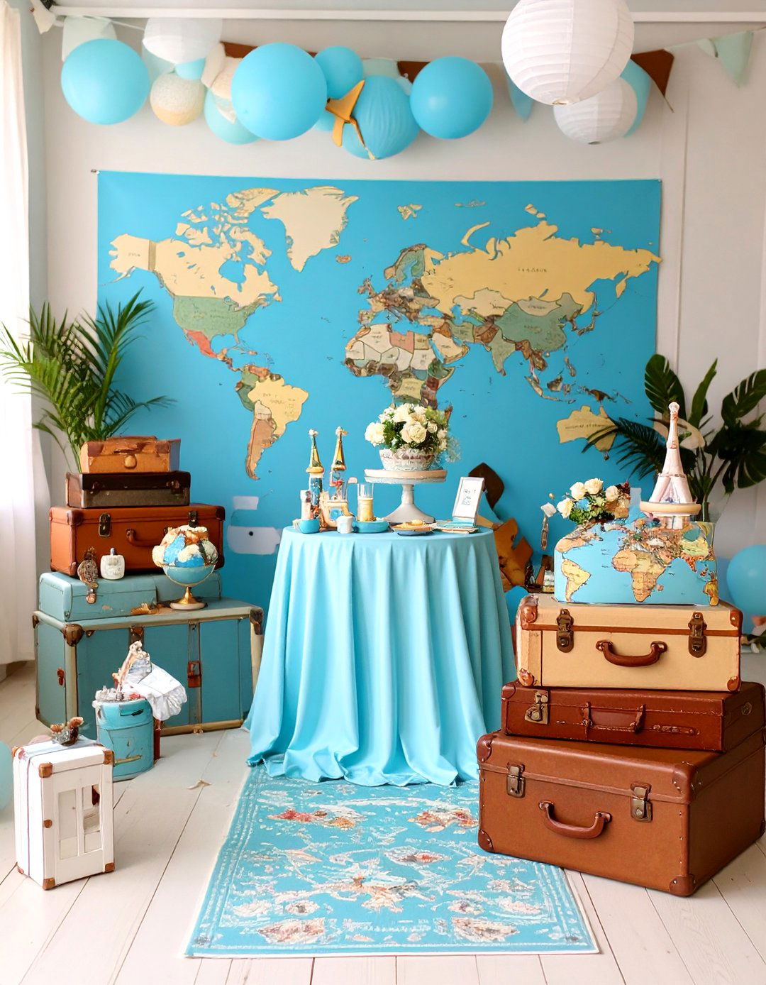 A Travel Themed Baby Shower - 30 baby boy baby shower ideas