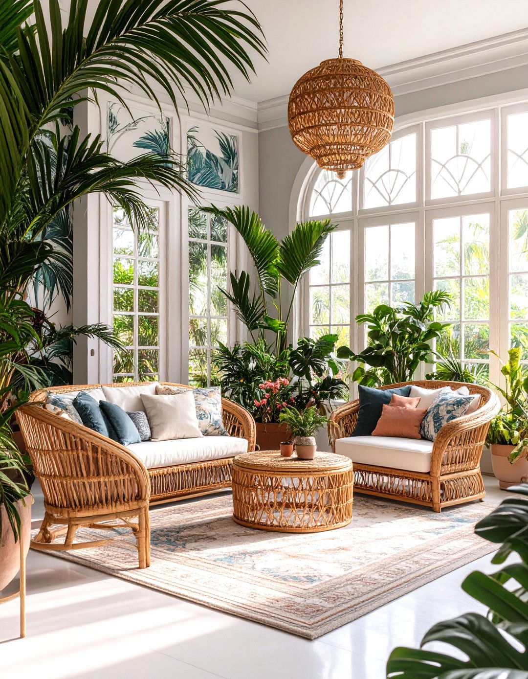 A Tropical Deco Conservatory - 30 1920s interior design ideas
