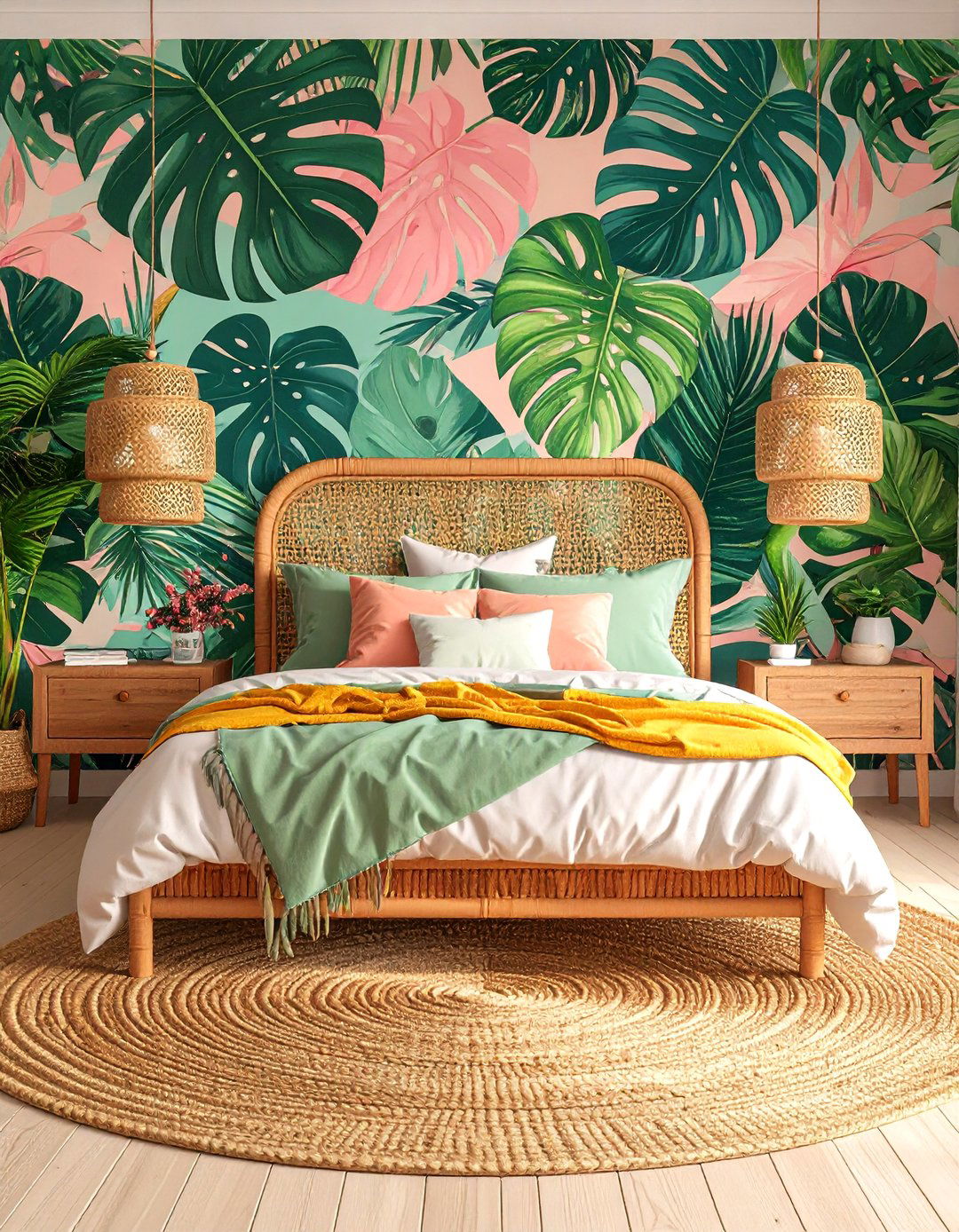 A Tropical Jungle Bedroom - 30 10 year old bedroom ideas girl