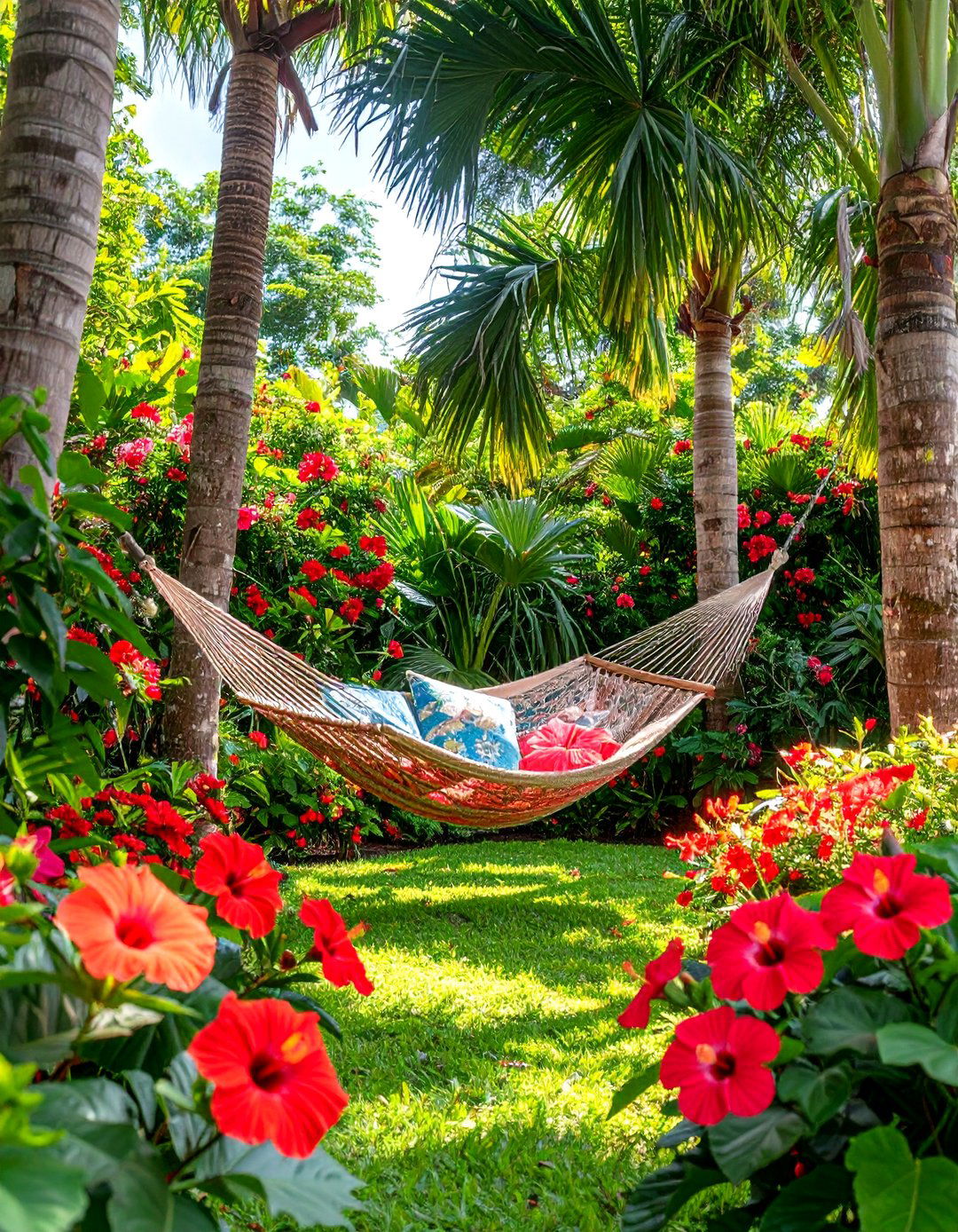 A Tropical Paradise Garden - 30 easy garden ideas
