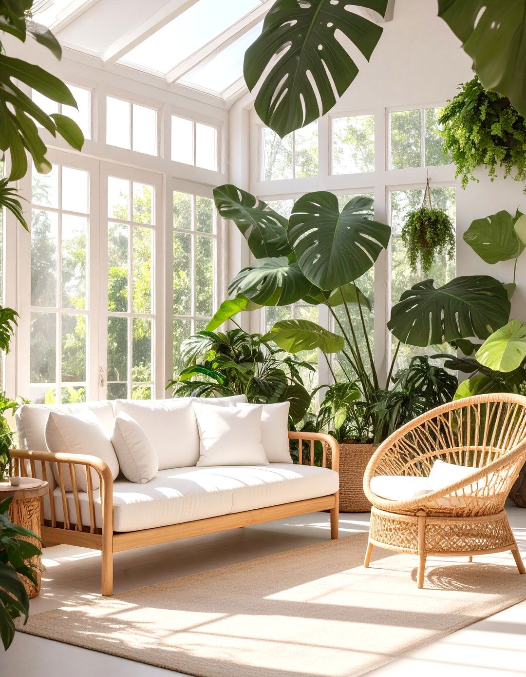 A Tropical Sunroom Perspective Sketch - 30 interior design sketches ideas