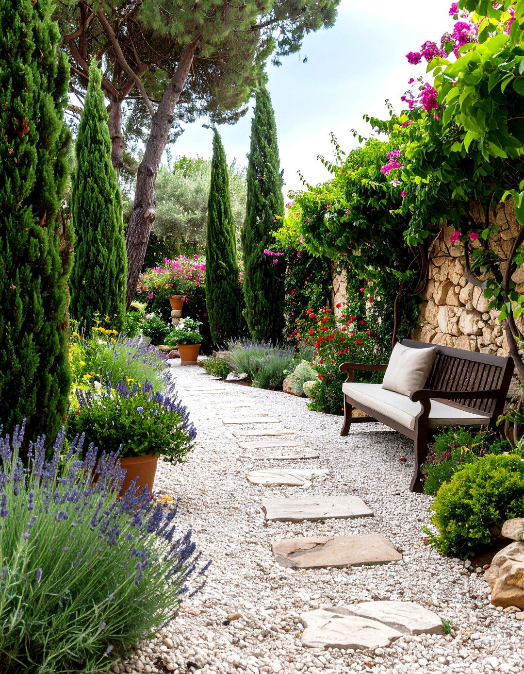 A Tuscan Inspired Garden - 30 garden decor ideas