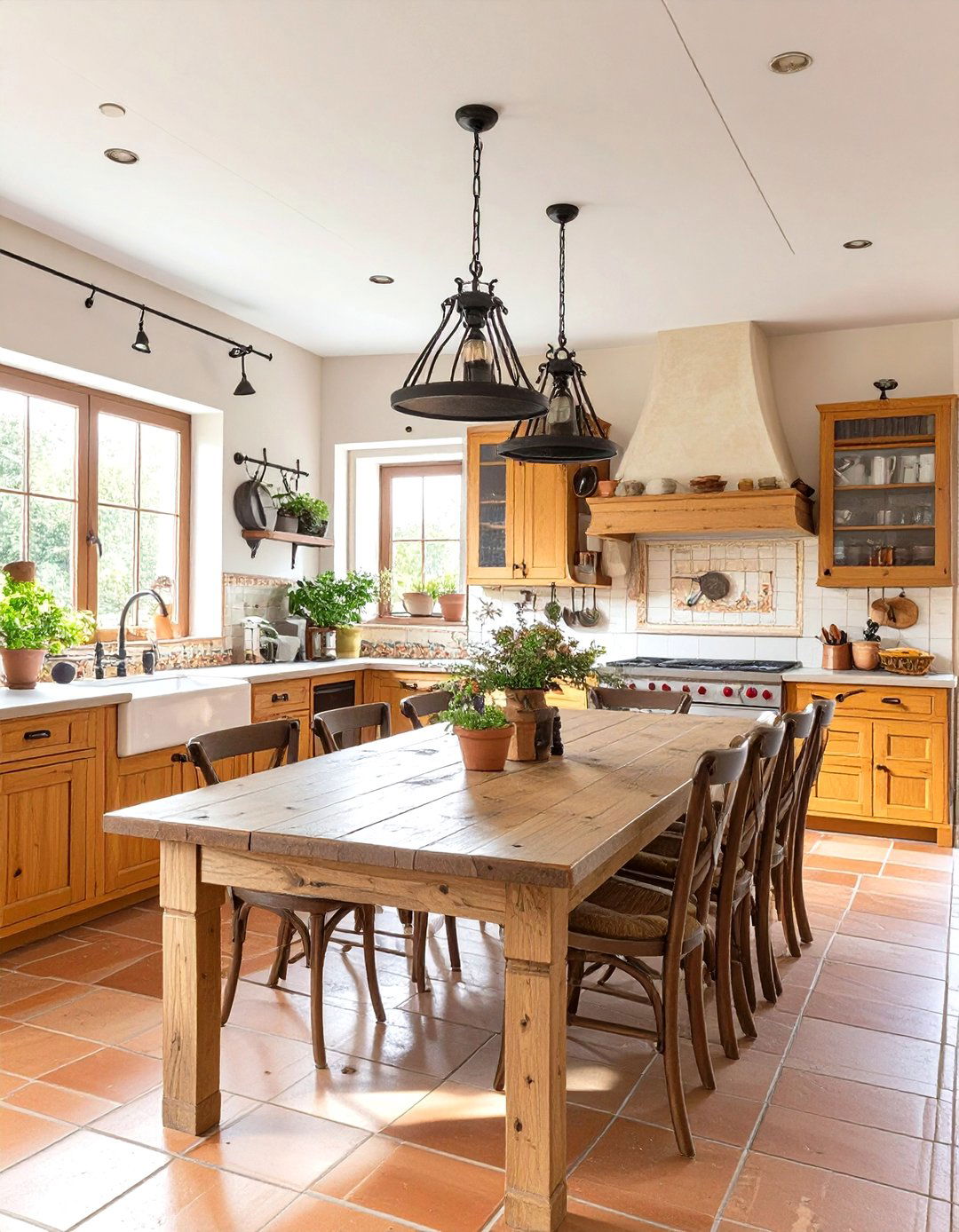 A Tuscan Inspired Kitchen - 30 cozy kitchen decorating ideas