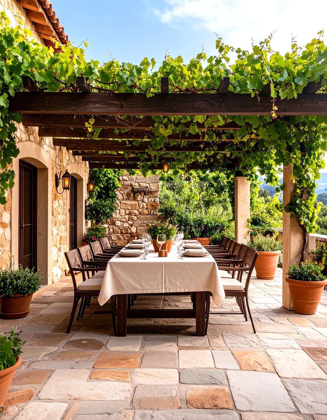 A Tuscan Inspired Vineyard Backyard - 30 design my backyard ideas
