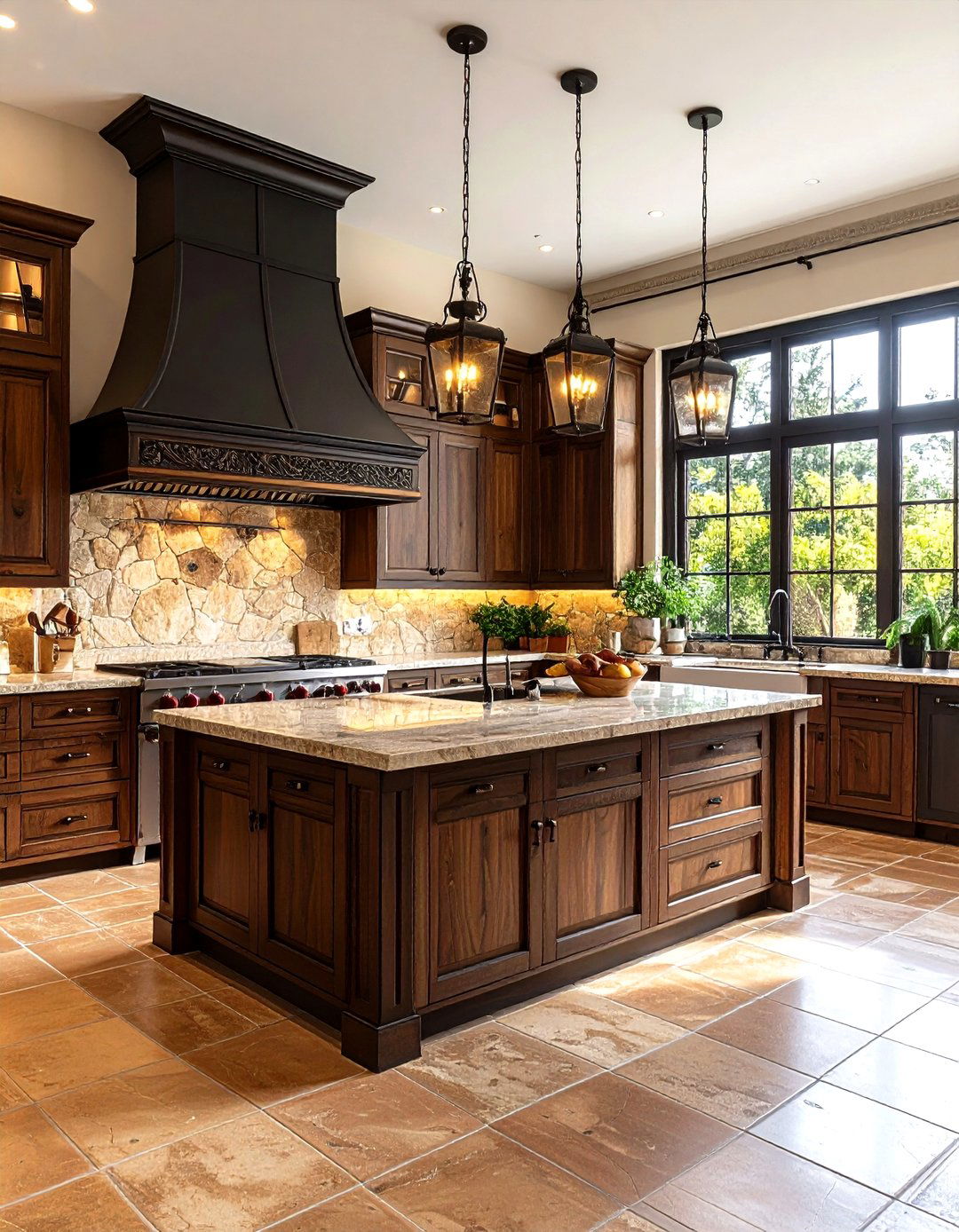 A Tuscan Villa Kitchen - 30 kitchen makeover ideas