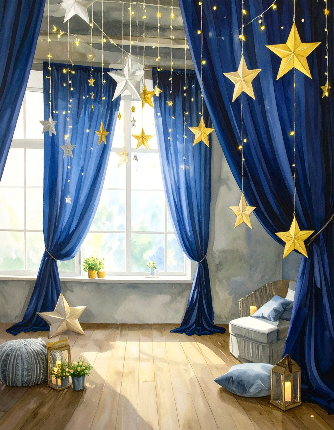 A Twinkle Twinkle Little Star Celestial Theme - 30 office baby shower ideas