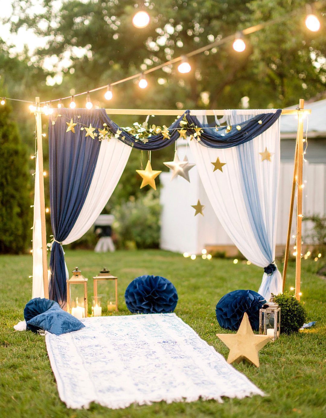 A Twinkle Twinkle Little Star Evening - 30 outdoor baby shower ideas