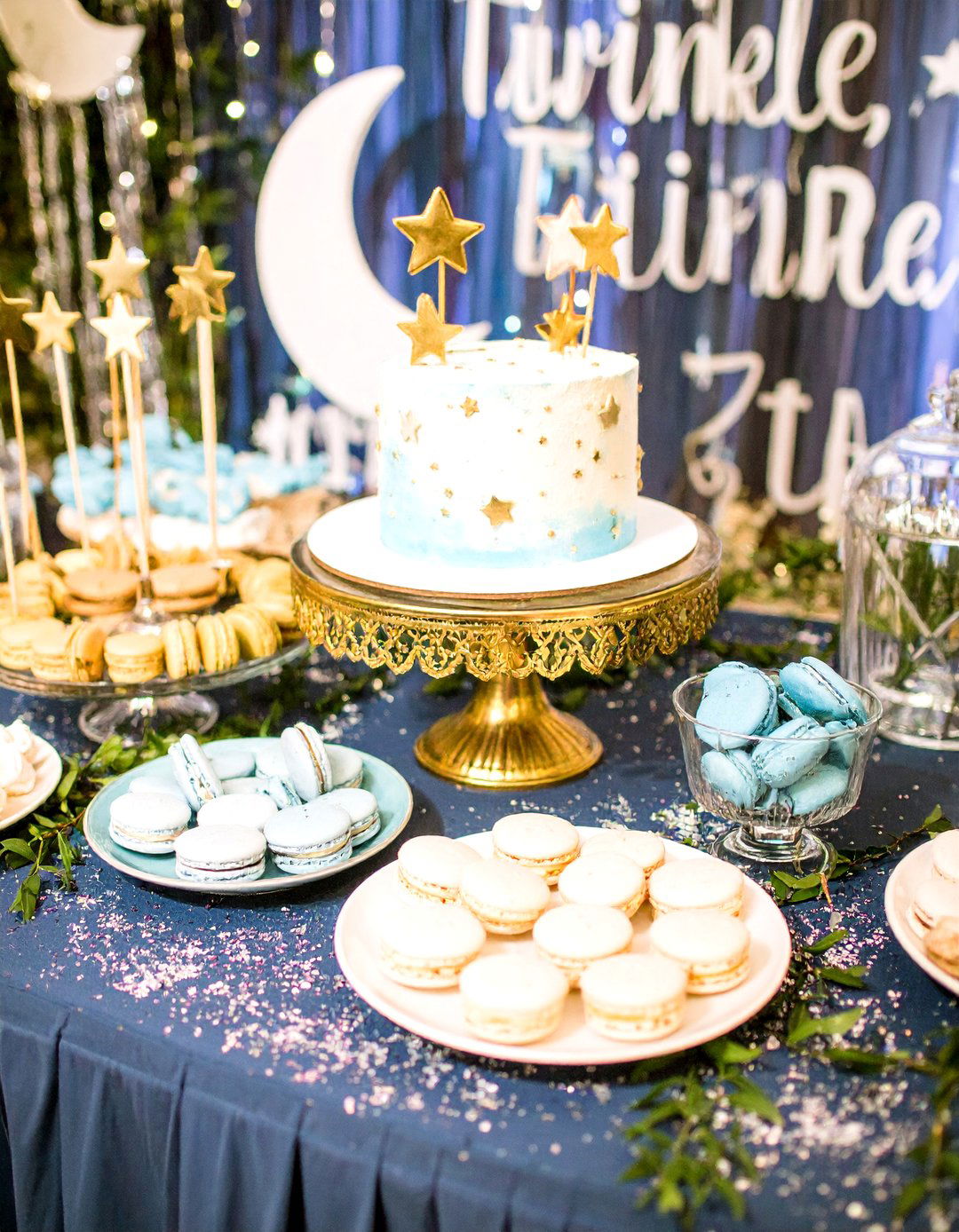 A Twinkle Twinkle Little Star Theme - 30 baby shower dessert ideas