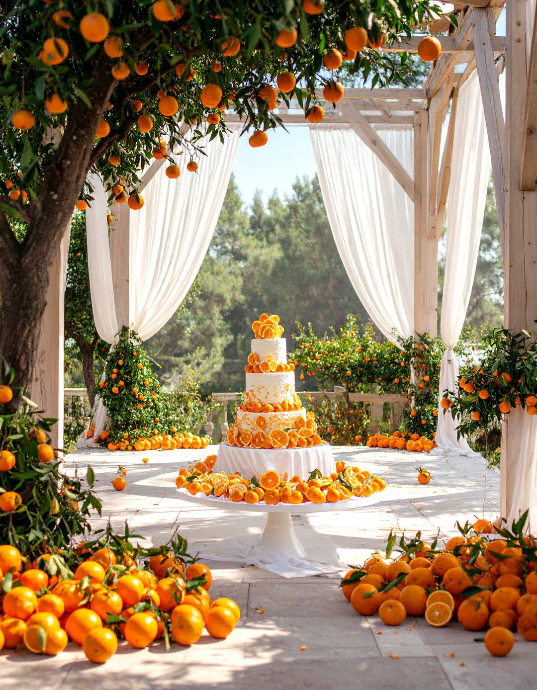 A Two Little Cuties Orange Theme - 30 twin baby shower ideas