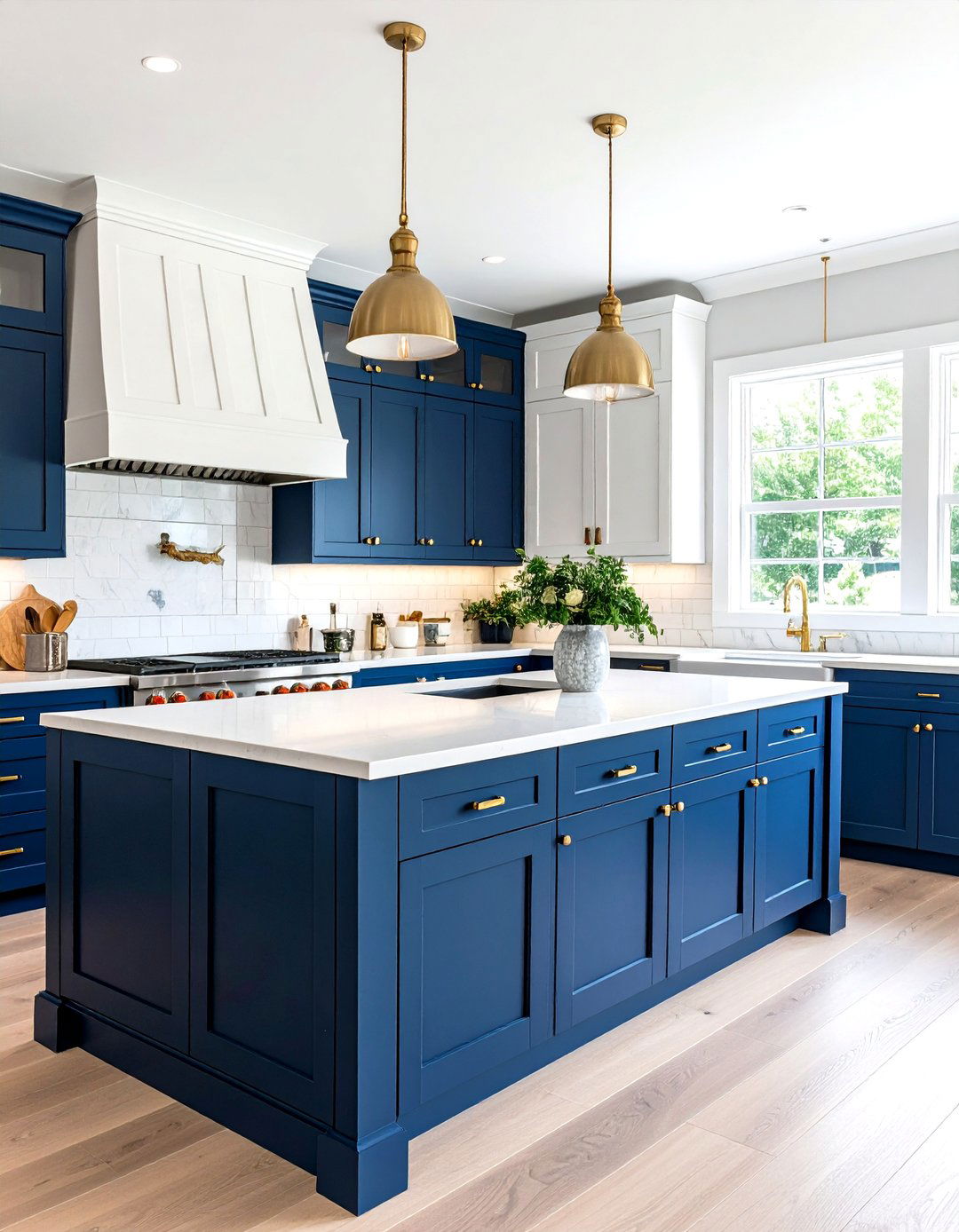 A Two Tone Cabinet Kitchen - 30 kitchen makeover ideas