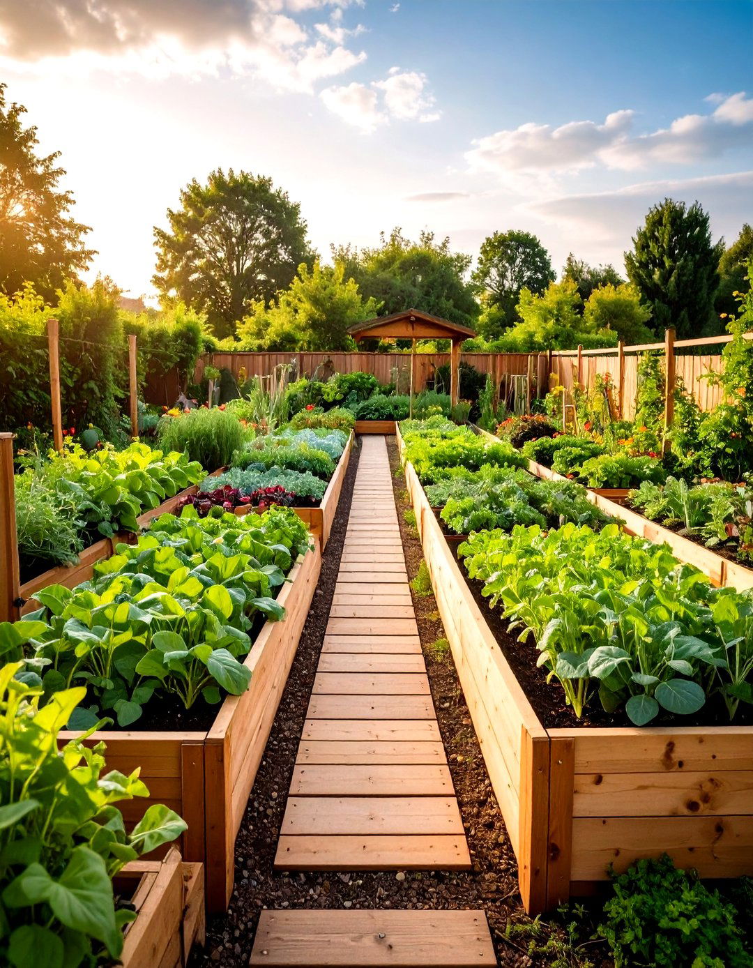 A U Shaped Ergonomic Garden Layout - 30 garden box ideas