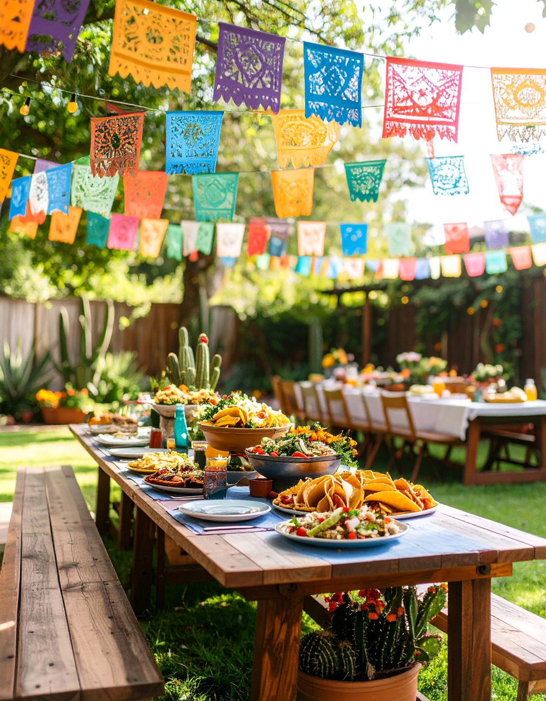 A Vibrant Fiesta Celebration - 30 backyard birthday party ideas