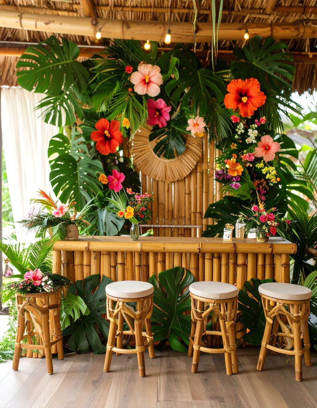 A Vibrant Tropical Paradise - 30 baby in bloom baby shower ideas