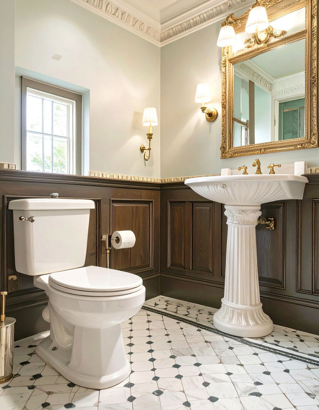 A Victorian Era Bathroom - 30 bathroom renovation ideas