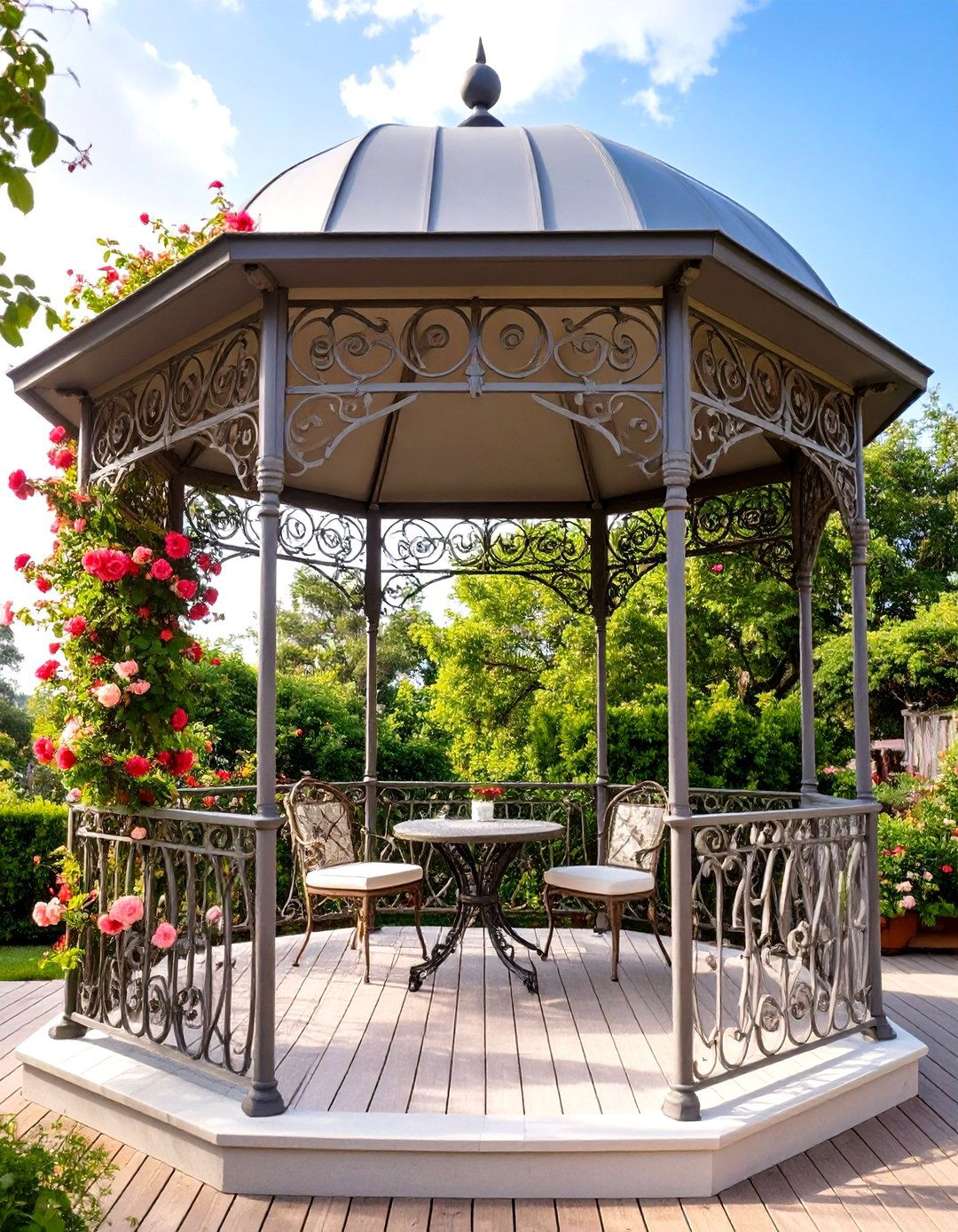 30 Stylish Gazebo on Deck Ideas for Ultimate Relaxation - We Love Home Blog
